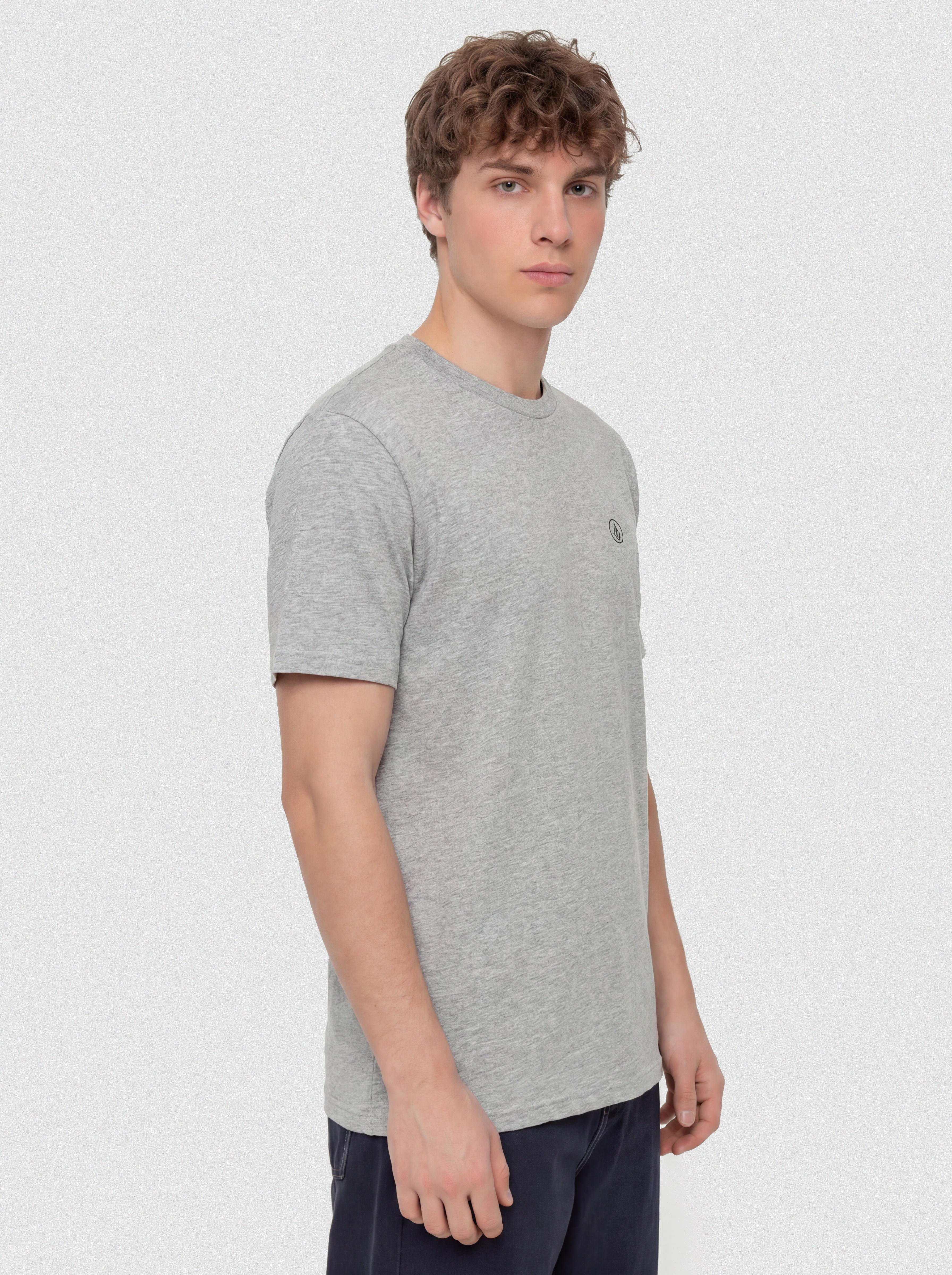 Pu00f3lu00f3 Volcom Circle Blanks Hth (heather grey)