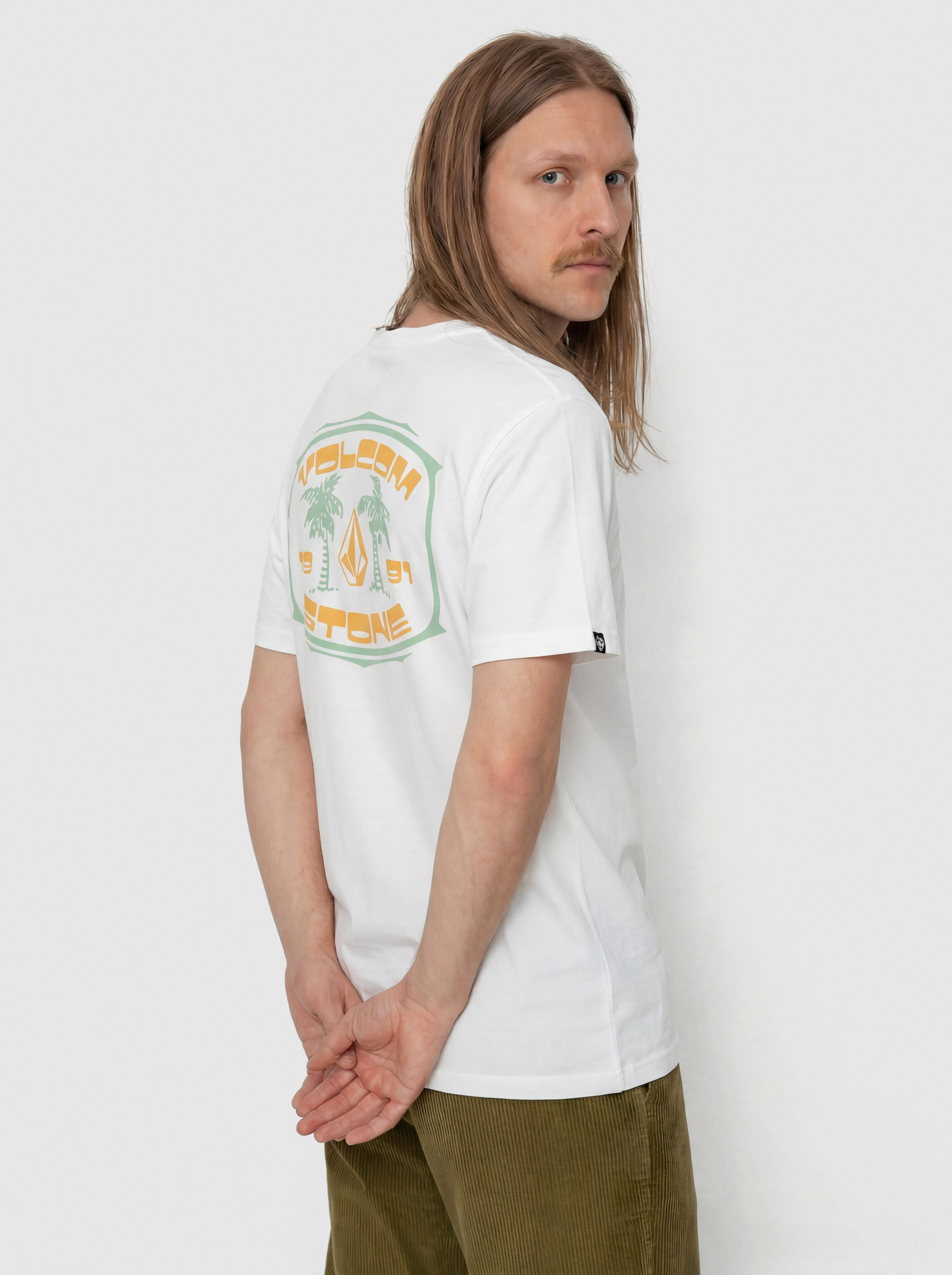 Pu00f3lu00f3 Volcom 91 Palm Bsc (white)