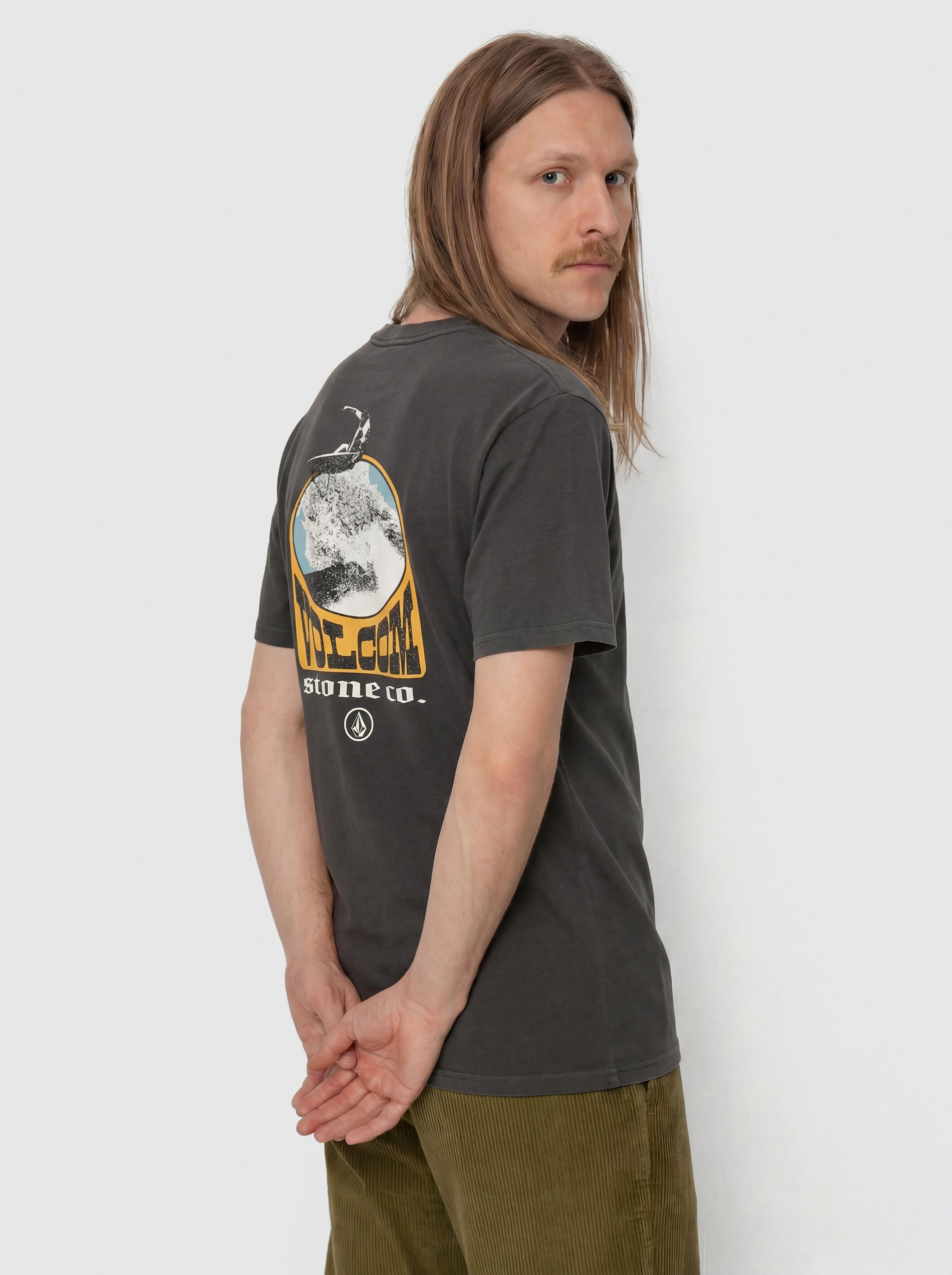 Póló Volcom Zurf Co Pw (black)
