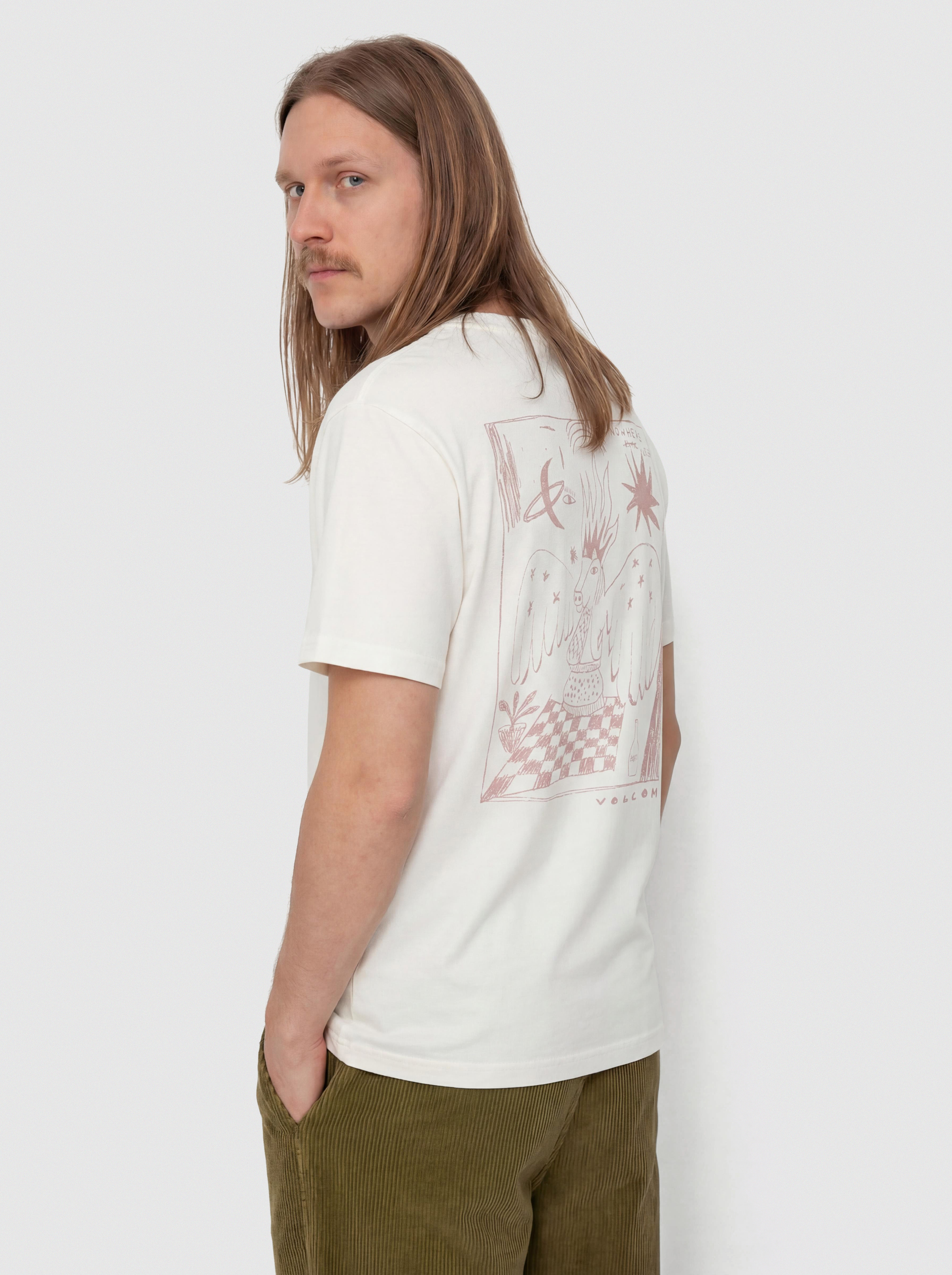 Volcom Nowhere Póló (white)