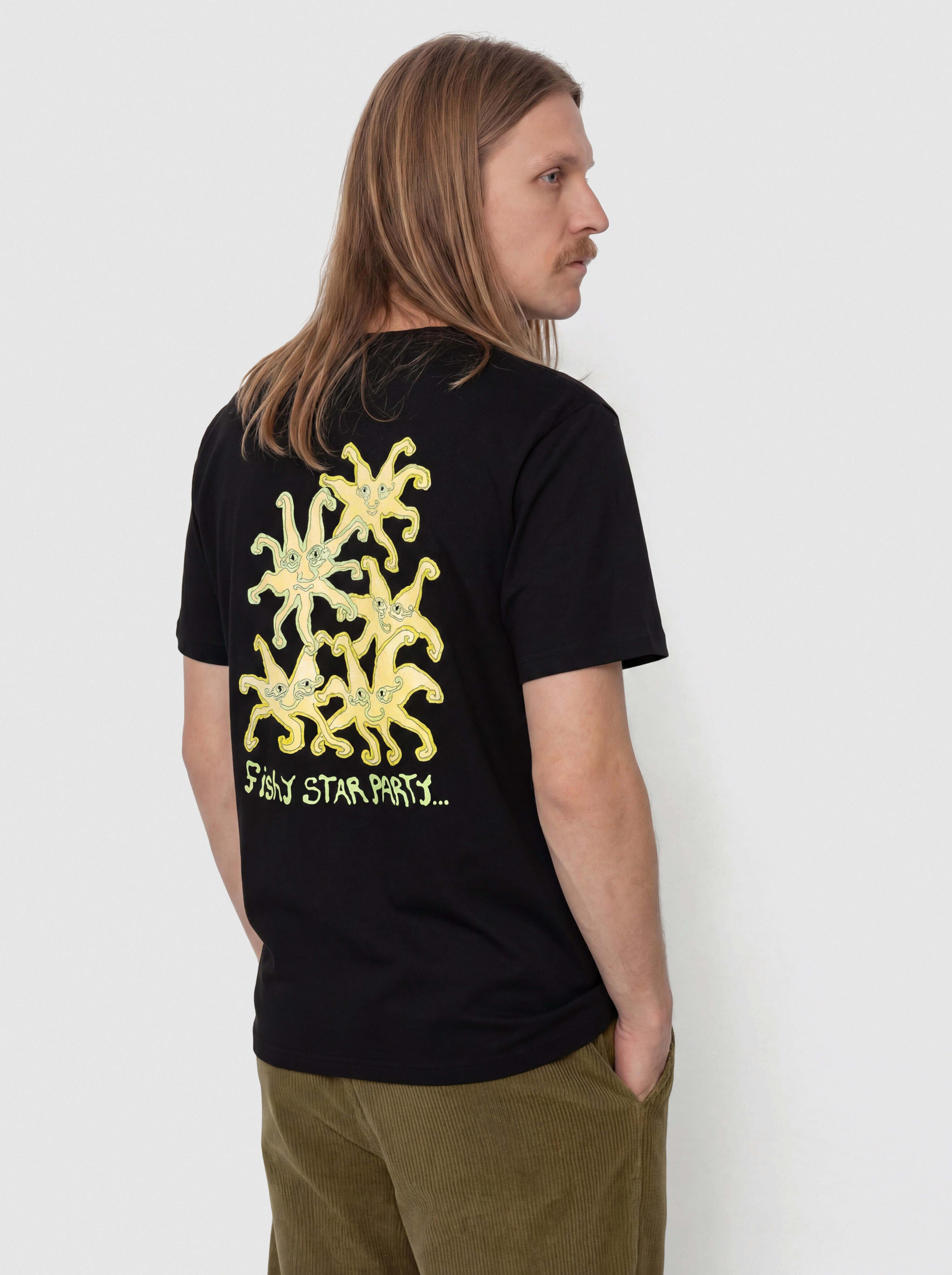 Volcom Fishystar Póló (black)