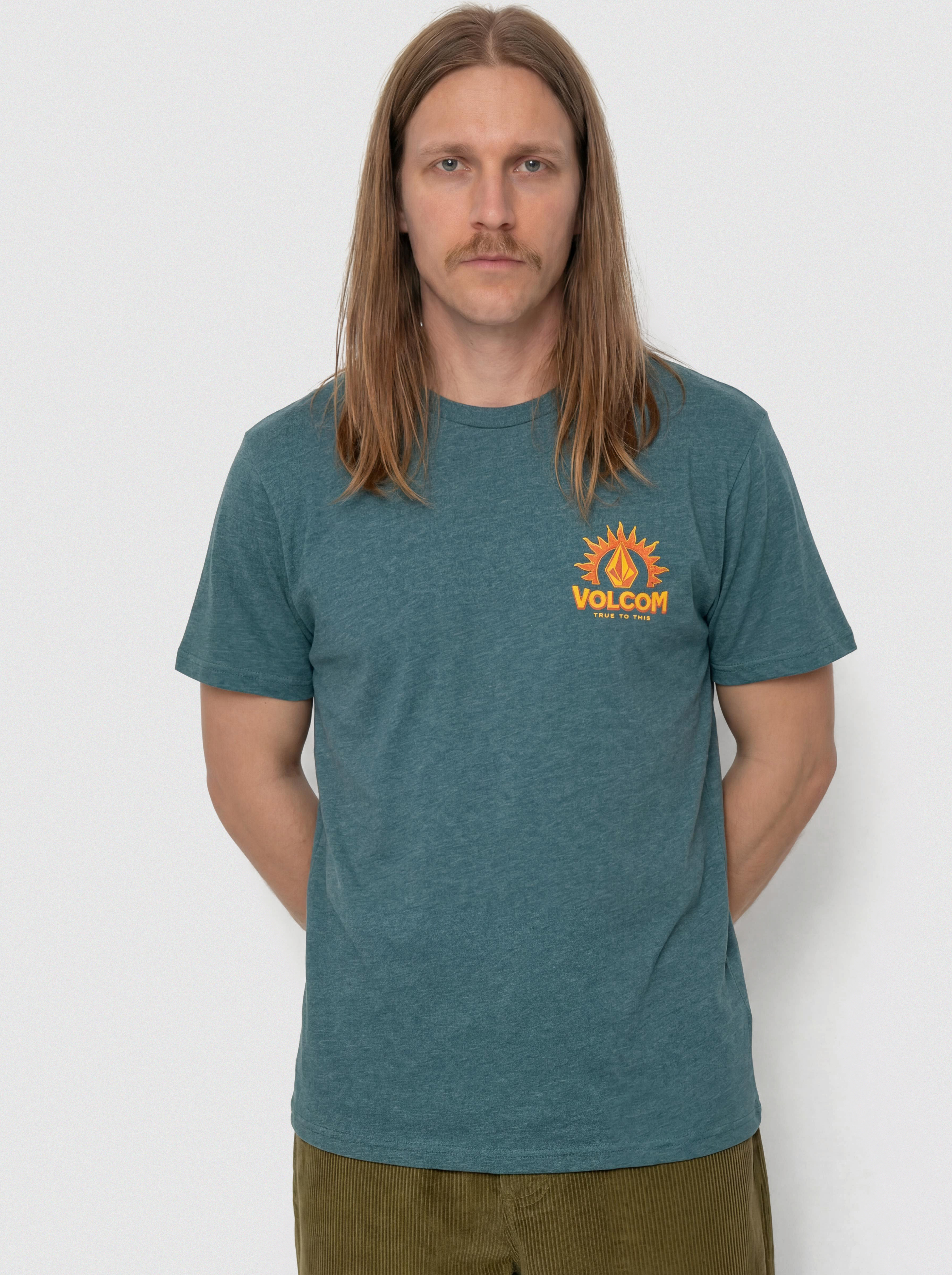 Volcom Solstice Hth Póló (rifle green)