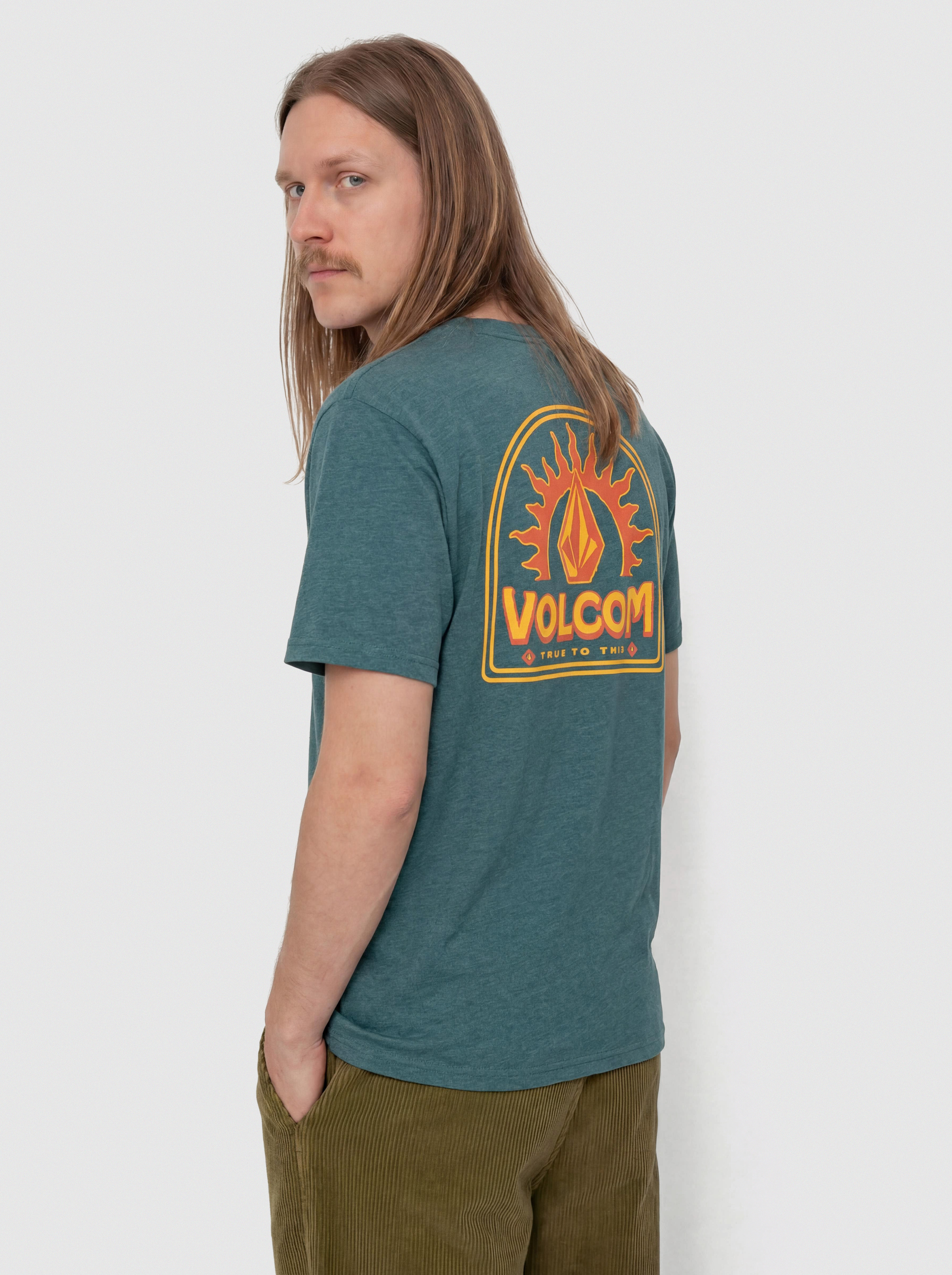 Volcom Solstice Hth Póló (rifle green)