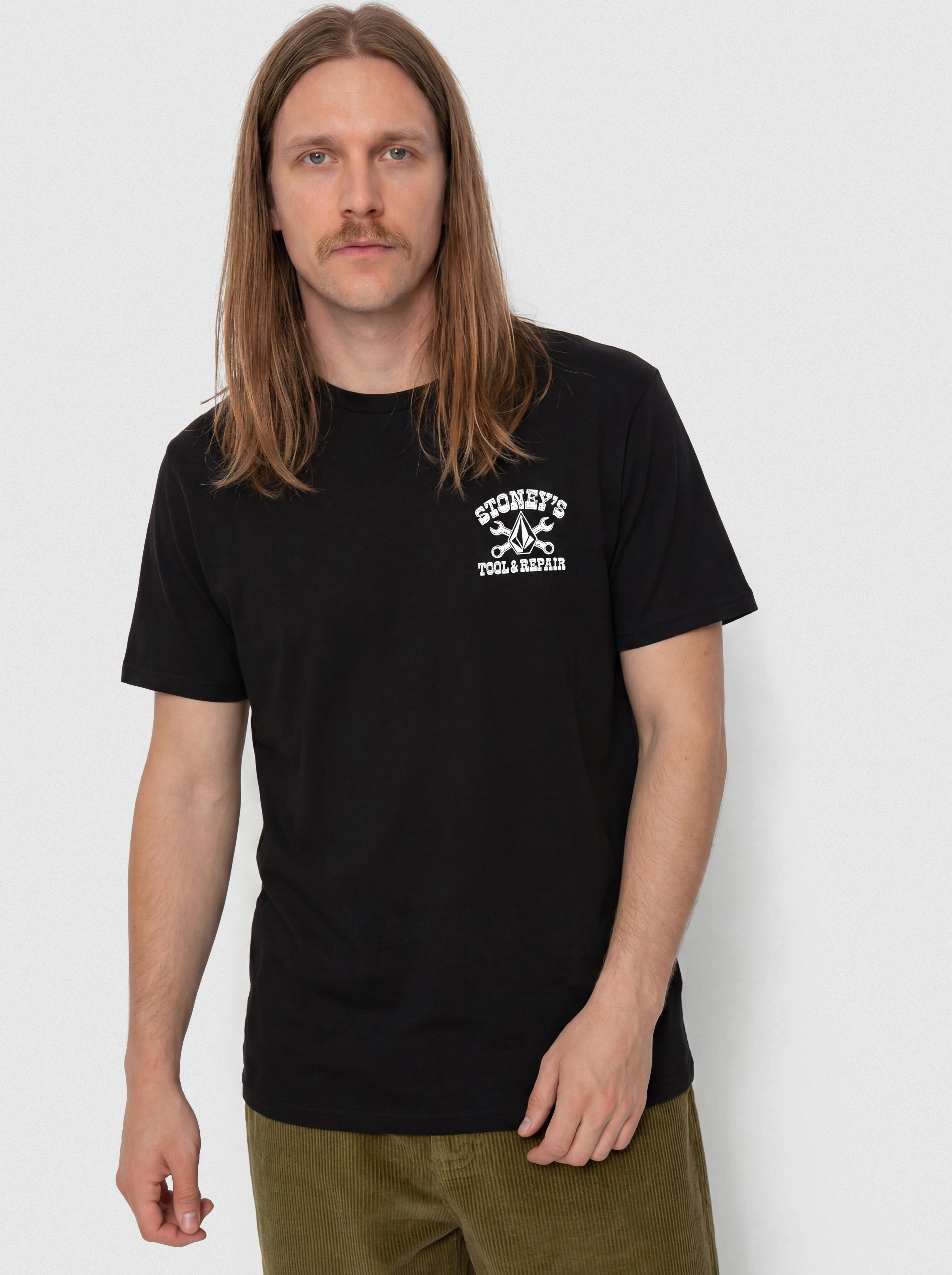 Volcom Stoneys Bsc Póló (black)