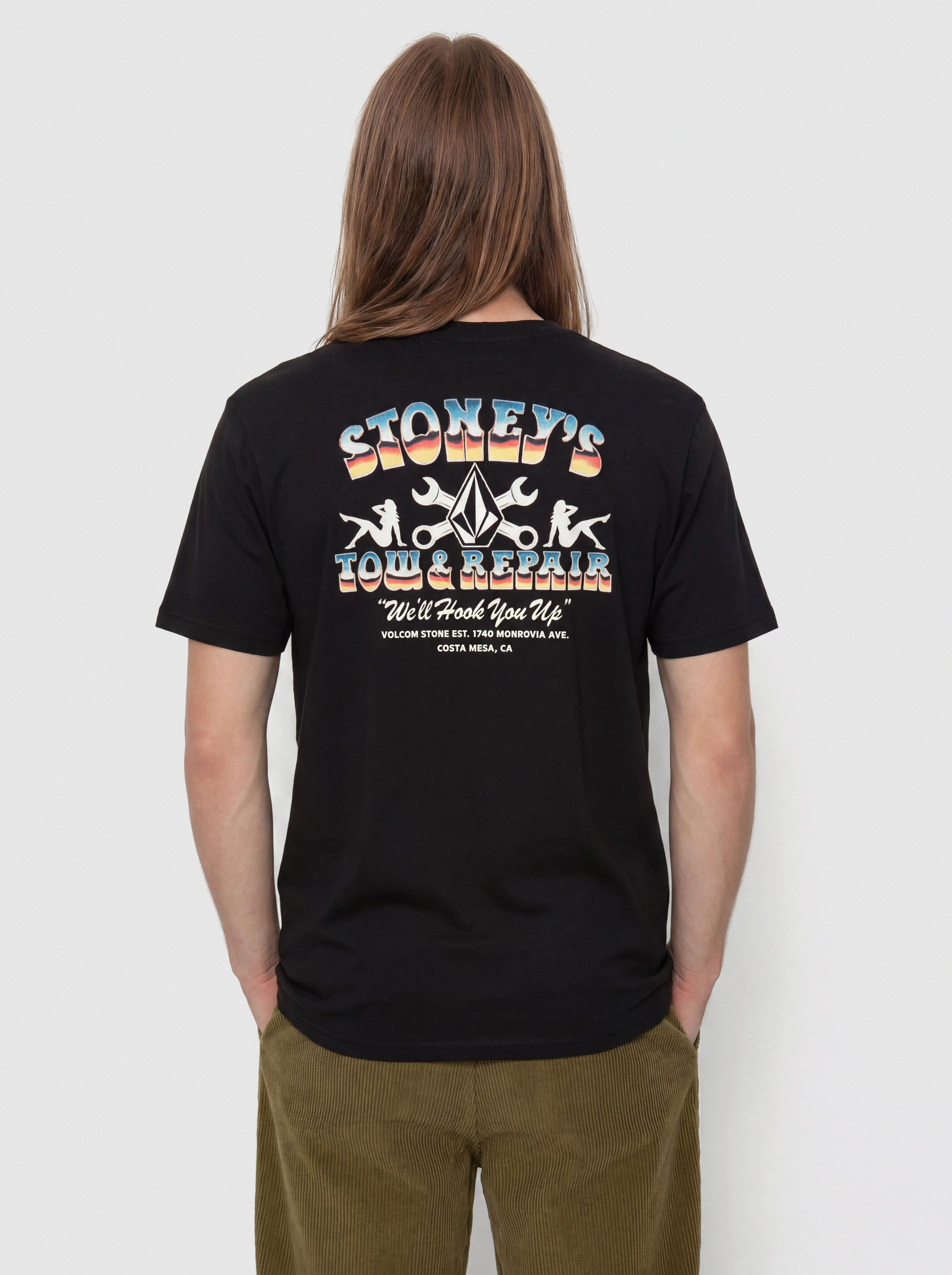 Volcom Stoneys Bsc Póló (black)