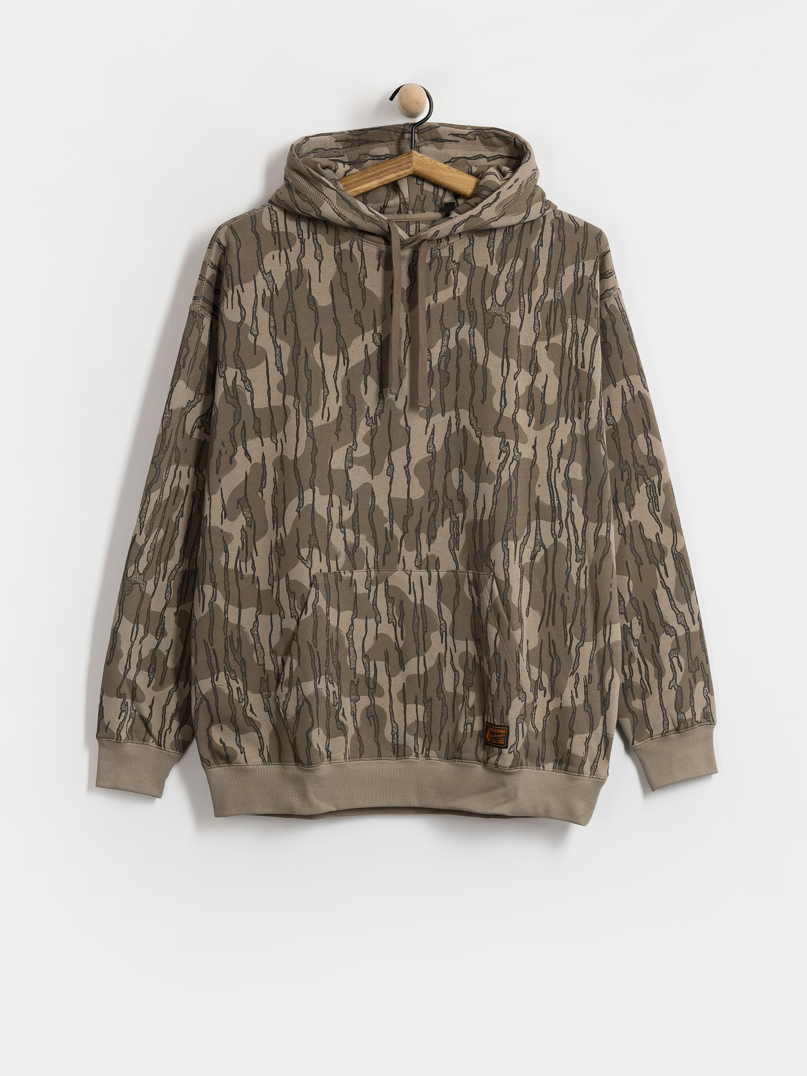 Volcom Operators HD Kapucnis pulóver (brindle)