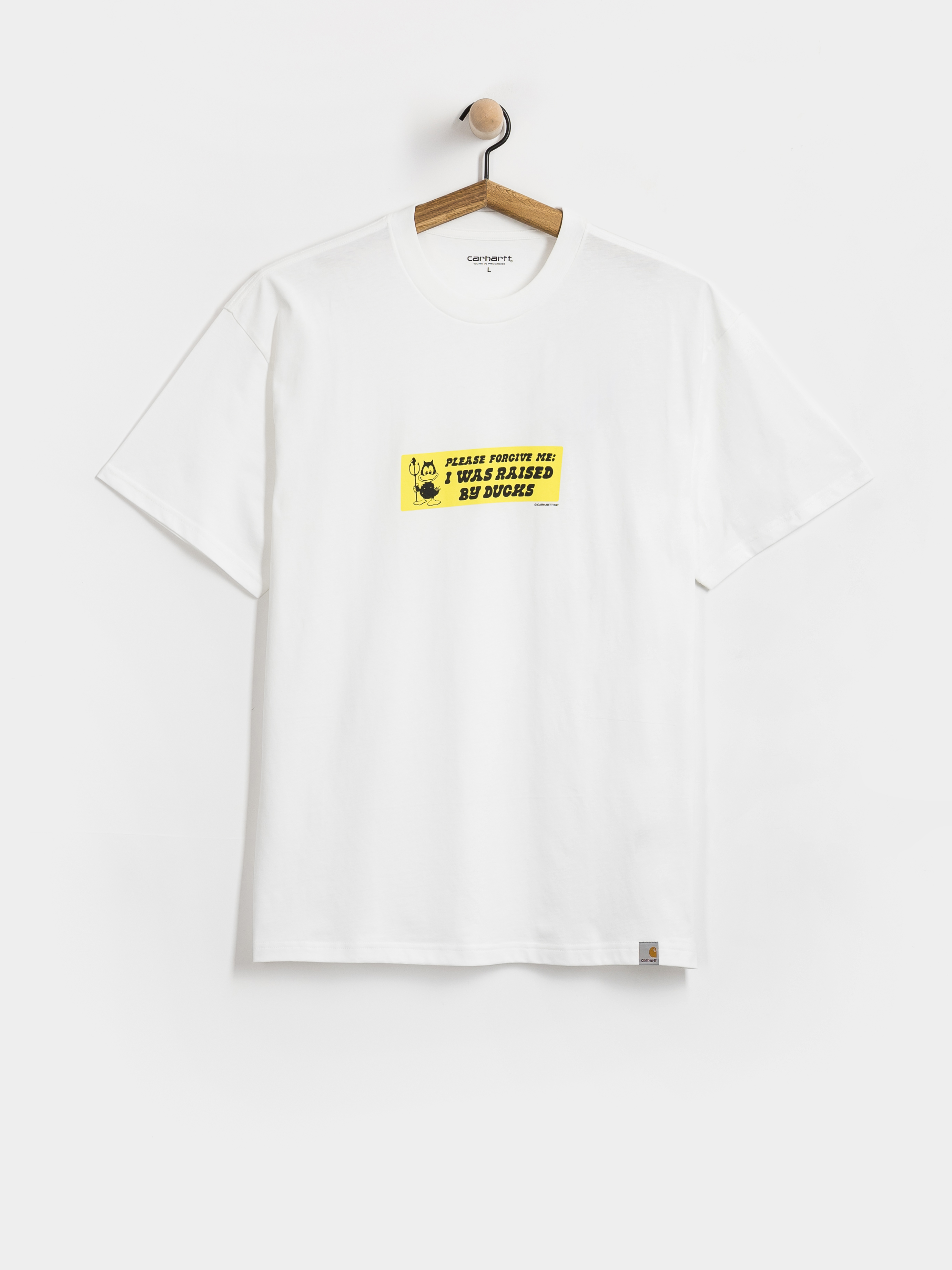 Pu00f3lu00f3 Carhartt WIP Bumper Stickers (white)