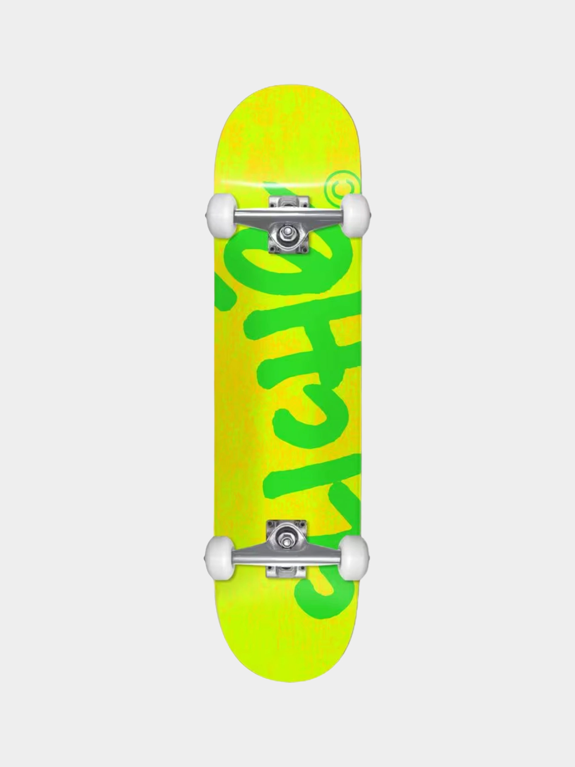 Komplett gördeszka Cliche Handwritten (yellow/green)