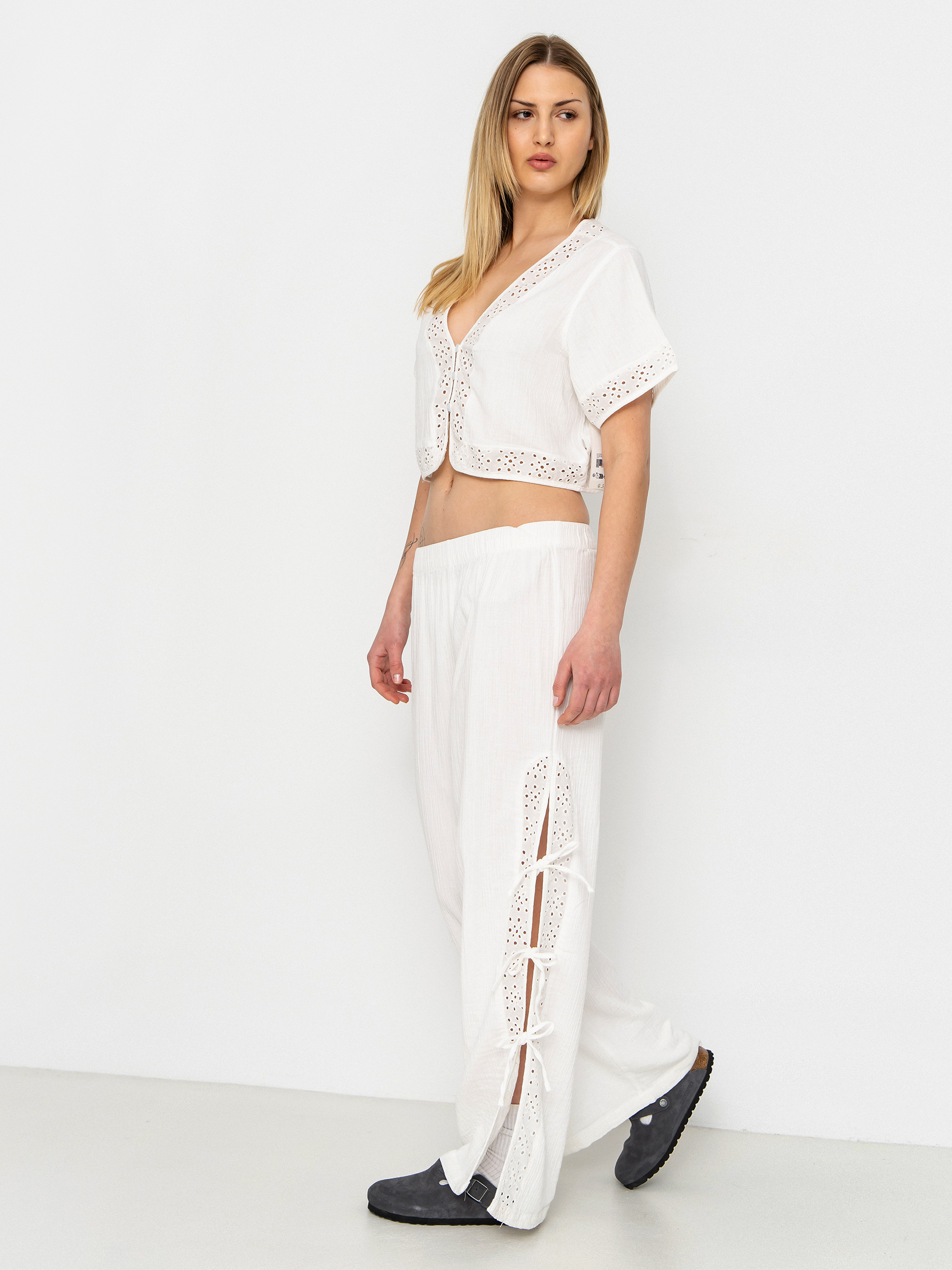 Brixton Seaside Eyelet Top Wmn Ing (off white eyelet)