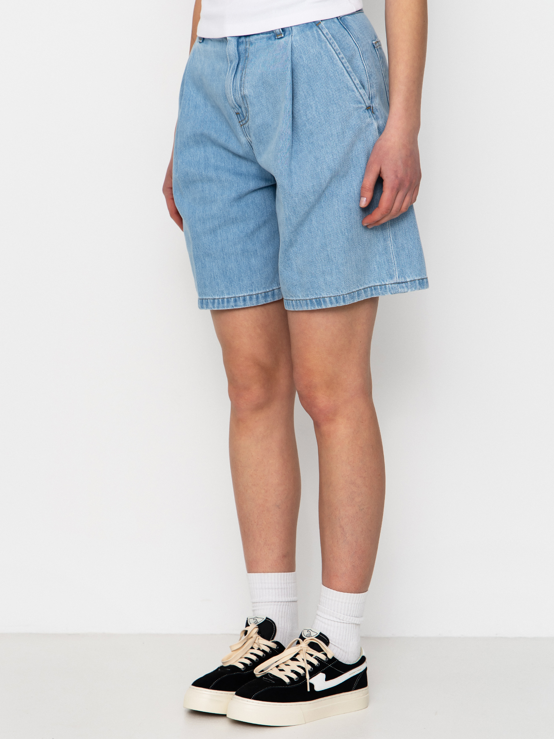 Carhartt WIP Alta Wmn Rövidnadrág (blue stone bleached)
