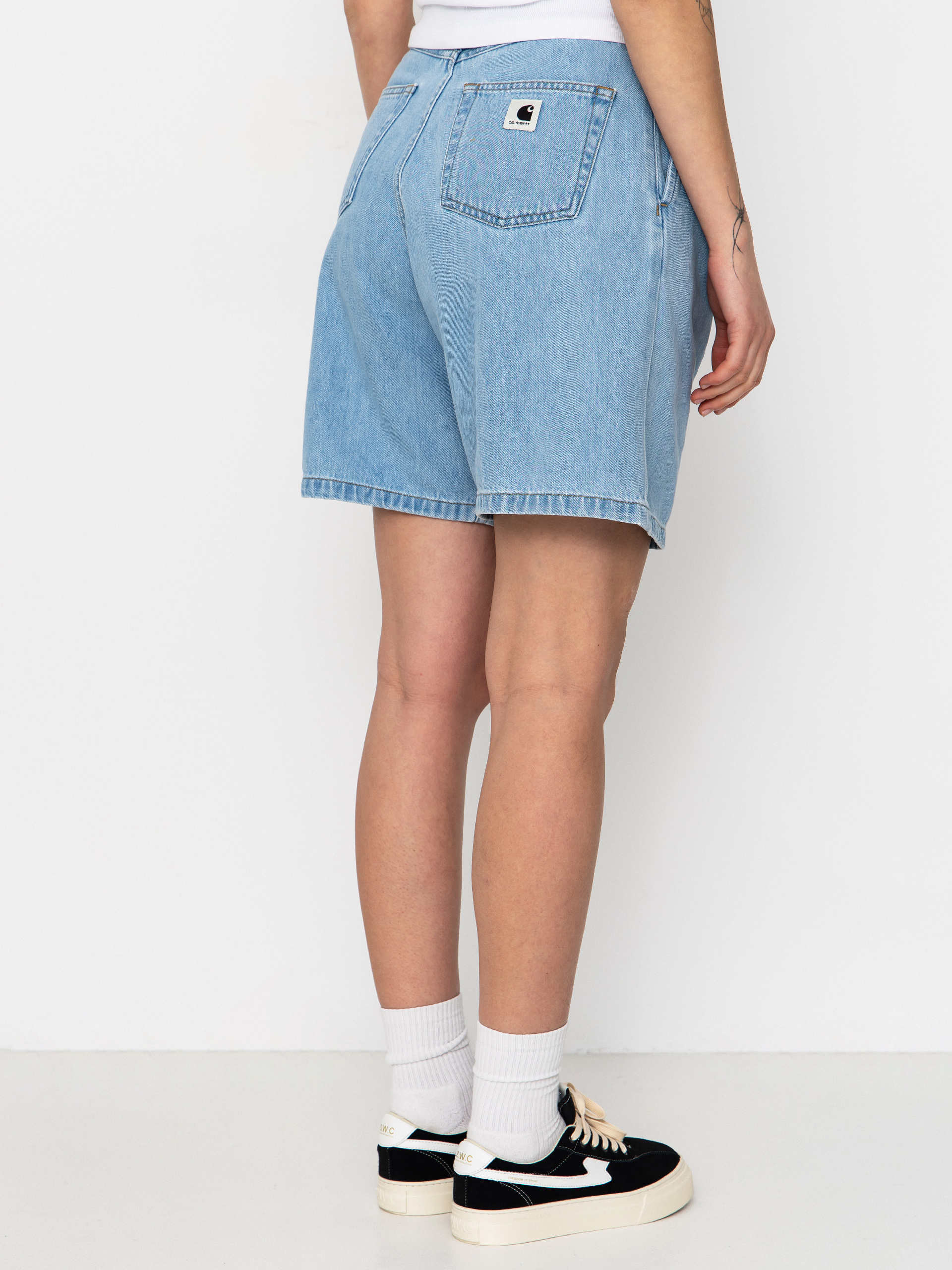 Carhartt WIP Alta Wmn Rövidnadrág (blue stone bleached)