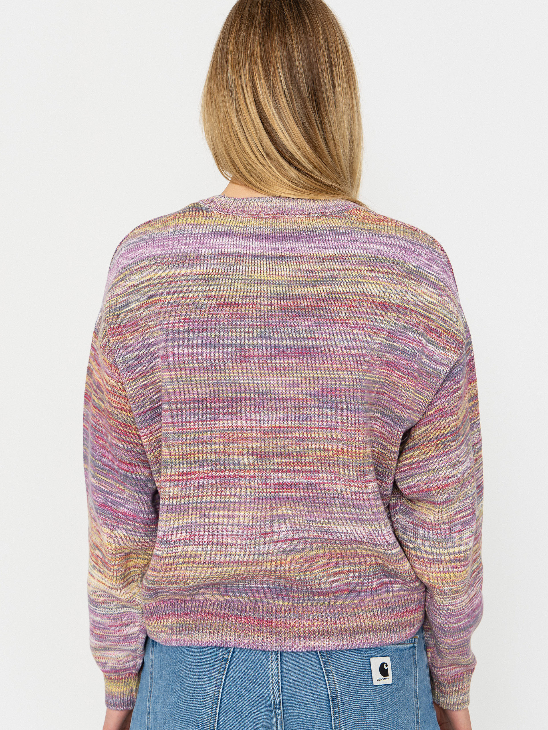 Carhartt WIP Keenaner Wmn Pulóver (gradient/gentle purple)