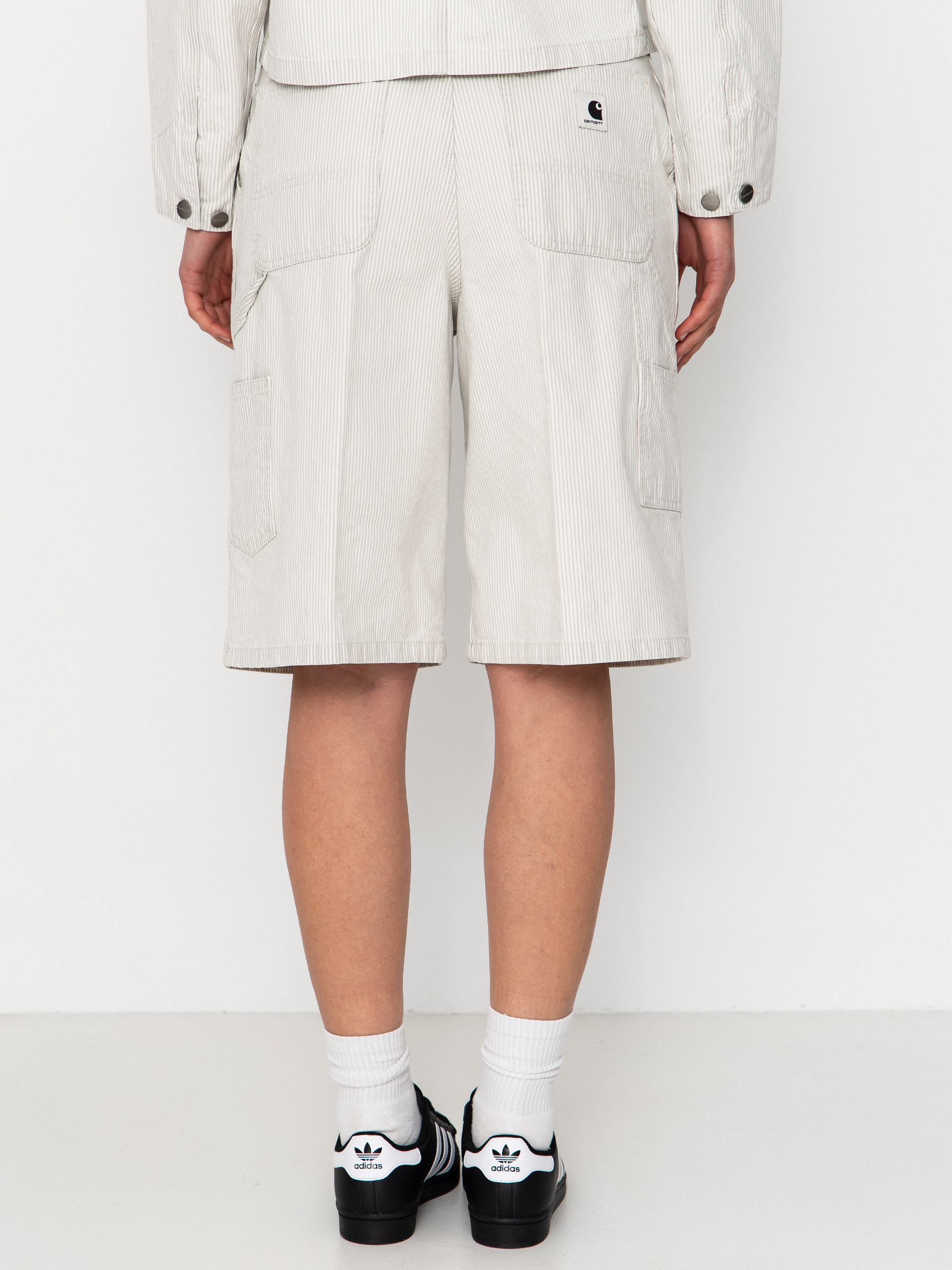 Carhartt WIP Mercer Single Knee Wmn Rövidnadrág (mercer stripe/graphite/wax)