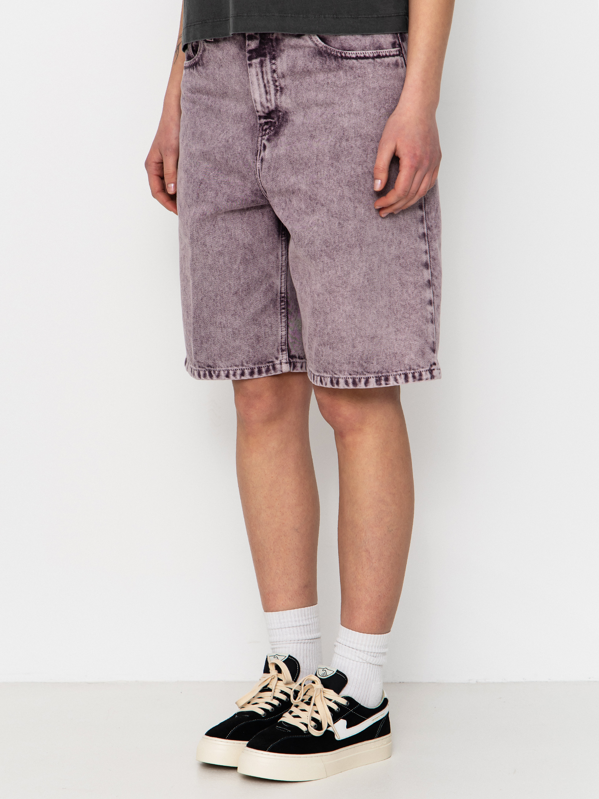 Carhartt WIP Brandon Wmn Rövidnadrág (cozy purple chalk wash)