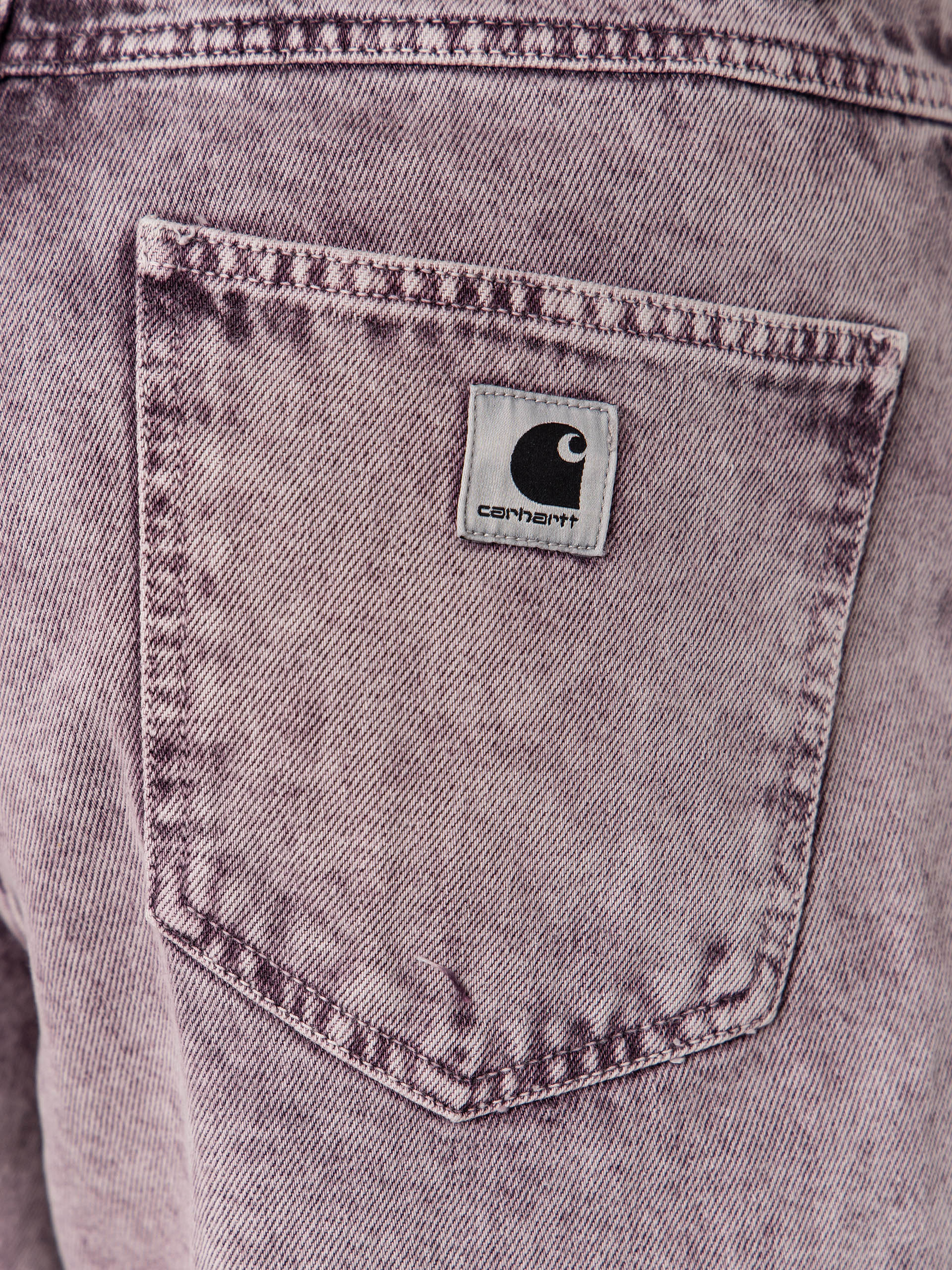 Carhartt WIP Brandon Wmn Rövidnadrág (cozy purple chalk wash)