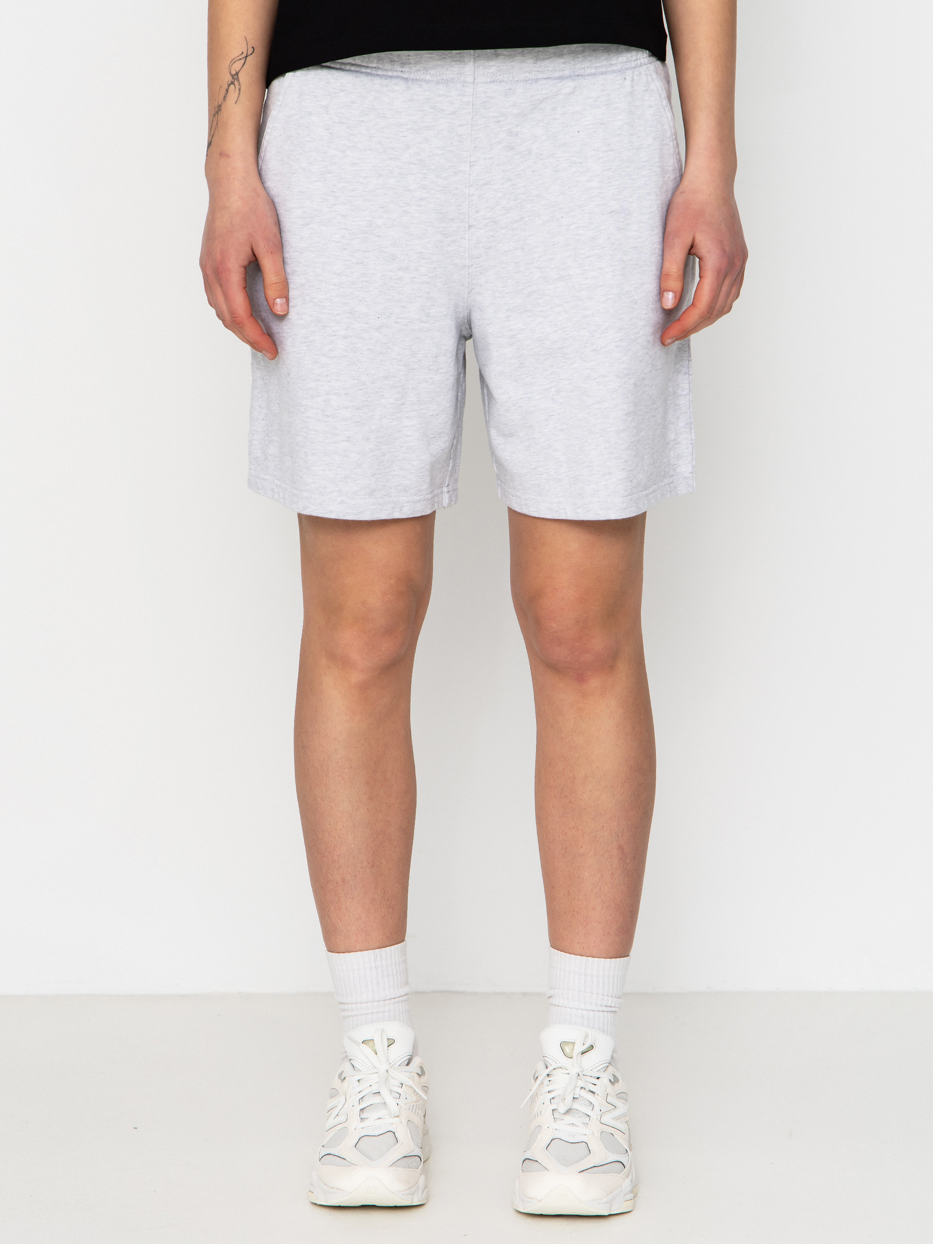 Carhartt WIP Brenta Wmn Rövidnadrág (ash heather/white)