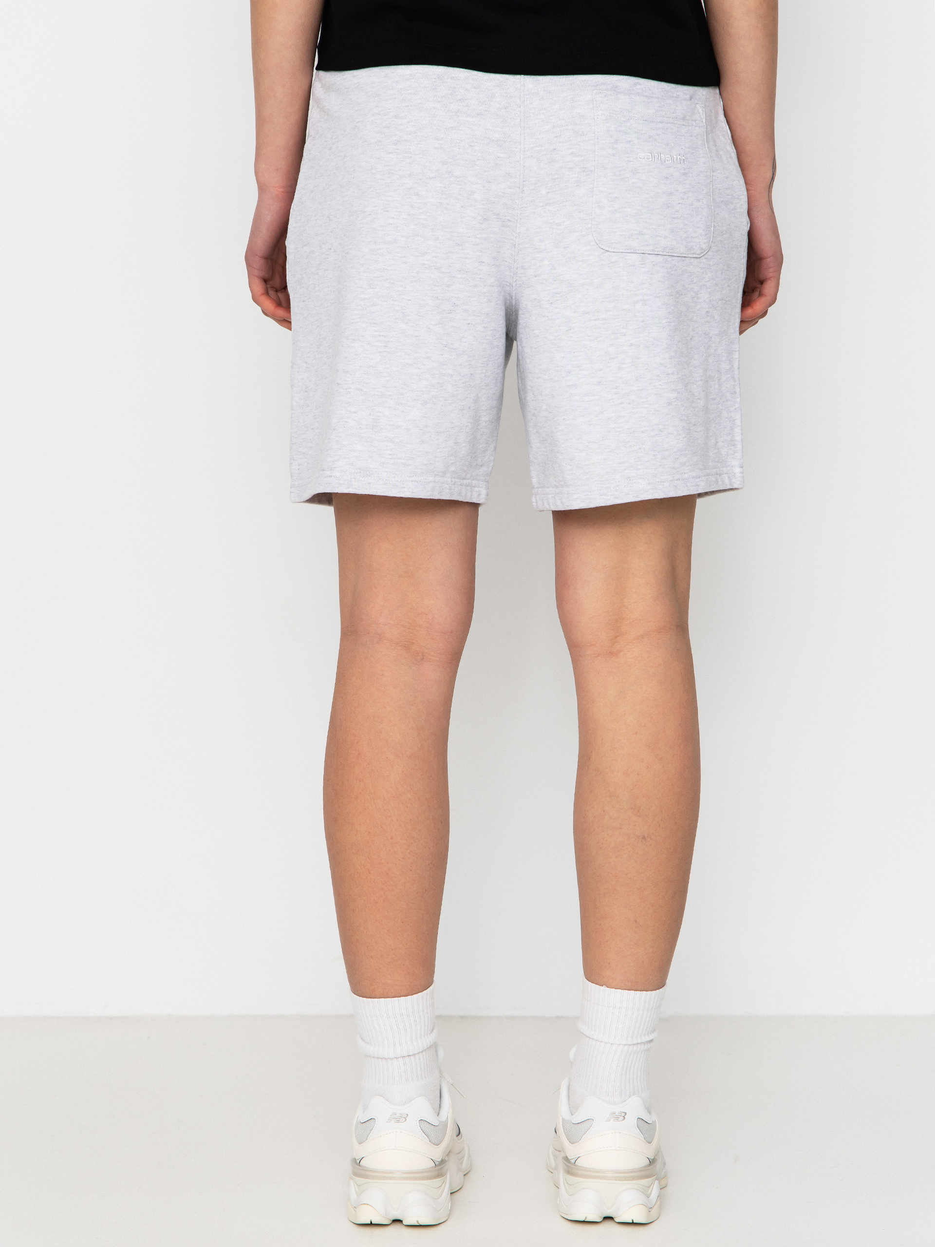 Carhartt WIP Brenta Wmn Rövidnadrág (ash heather/white)