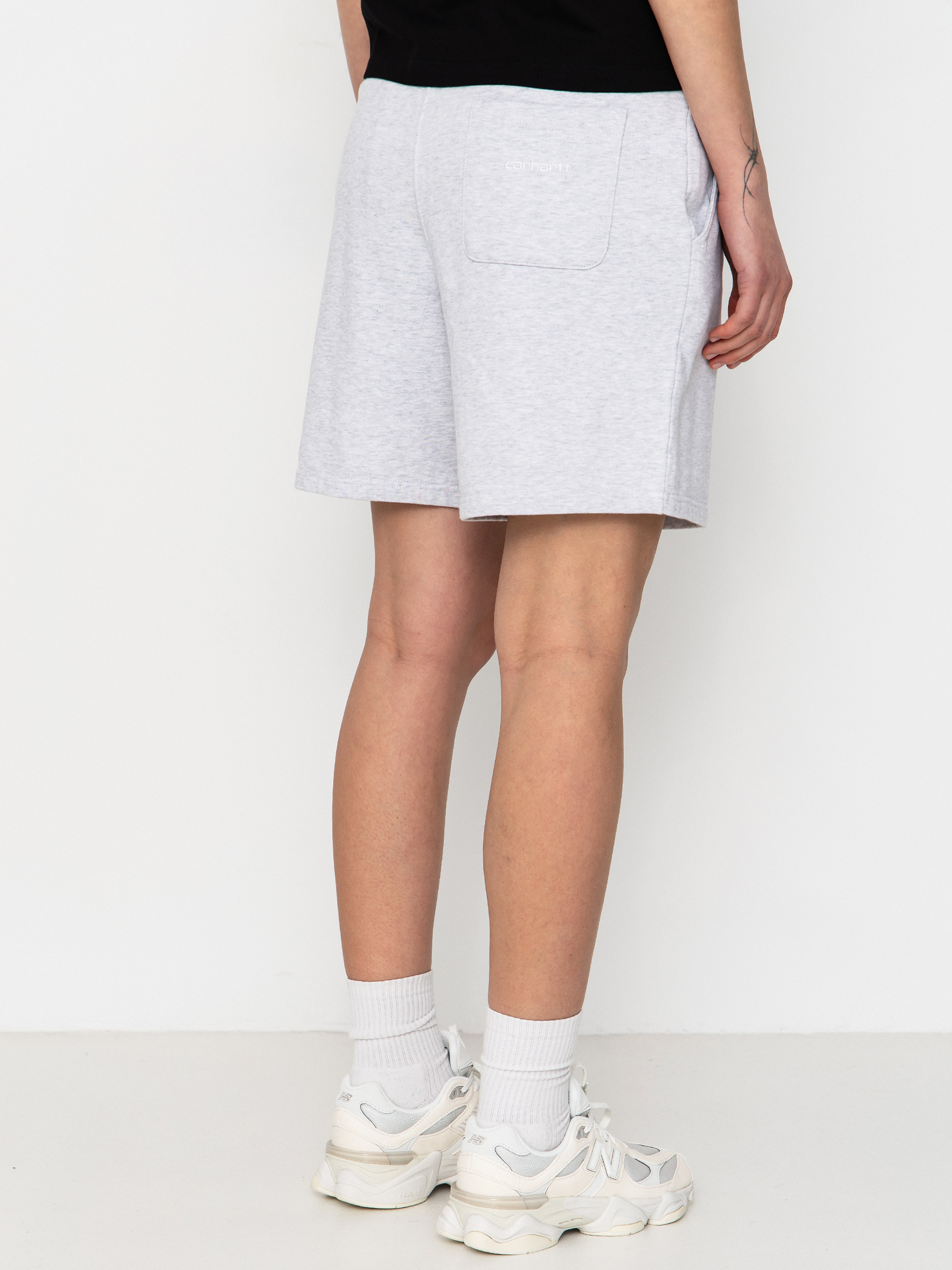 Carhartt WIP Brenta Wmn Rövidnadrág (ash heather/white)