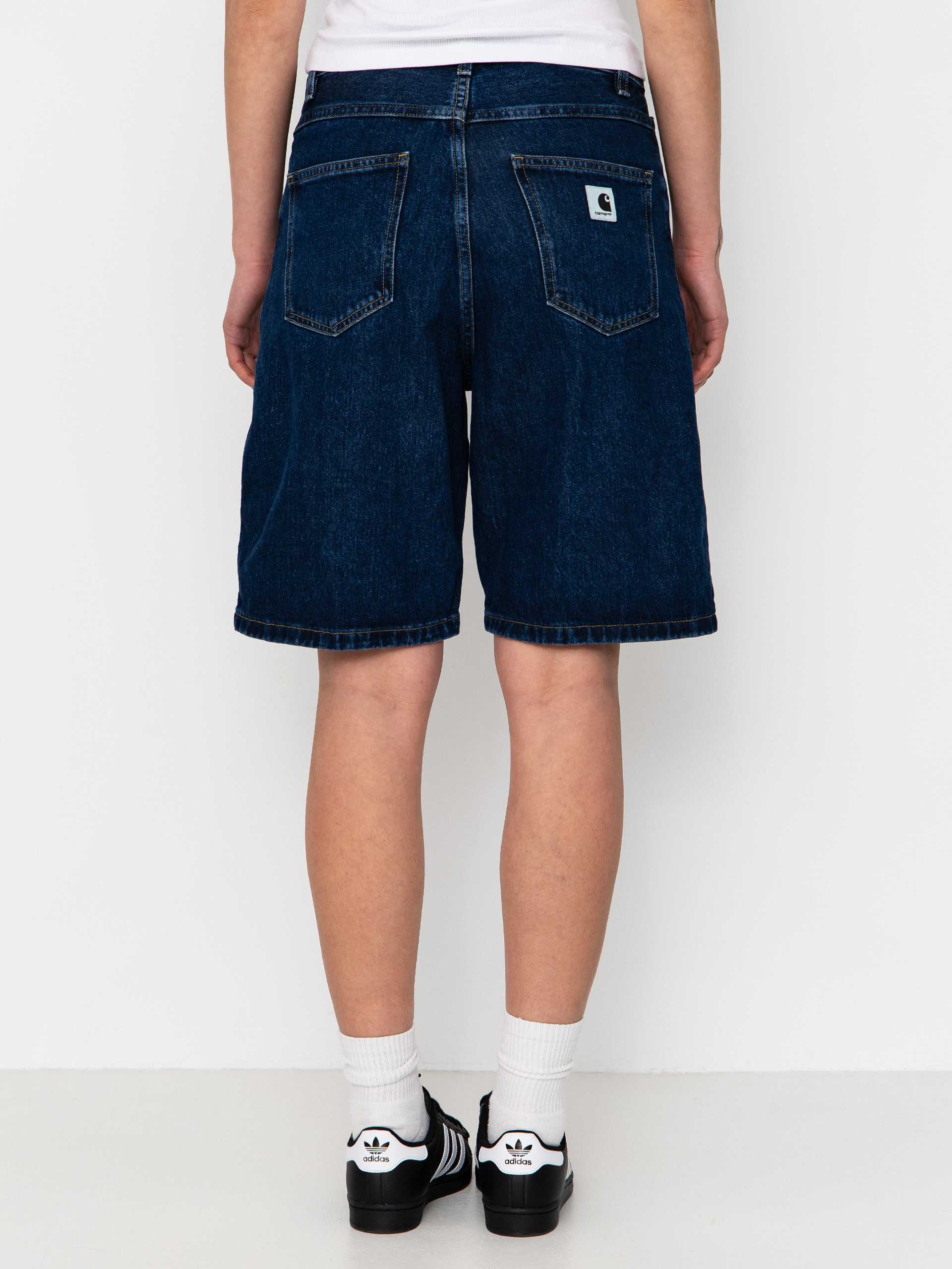 Carhartt WIP Brandon Wmn Rövidnadrág (blue stone washed)