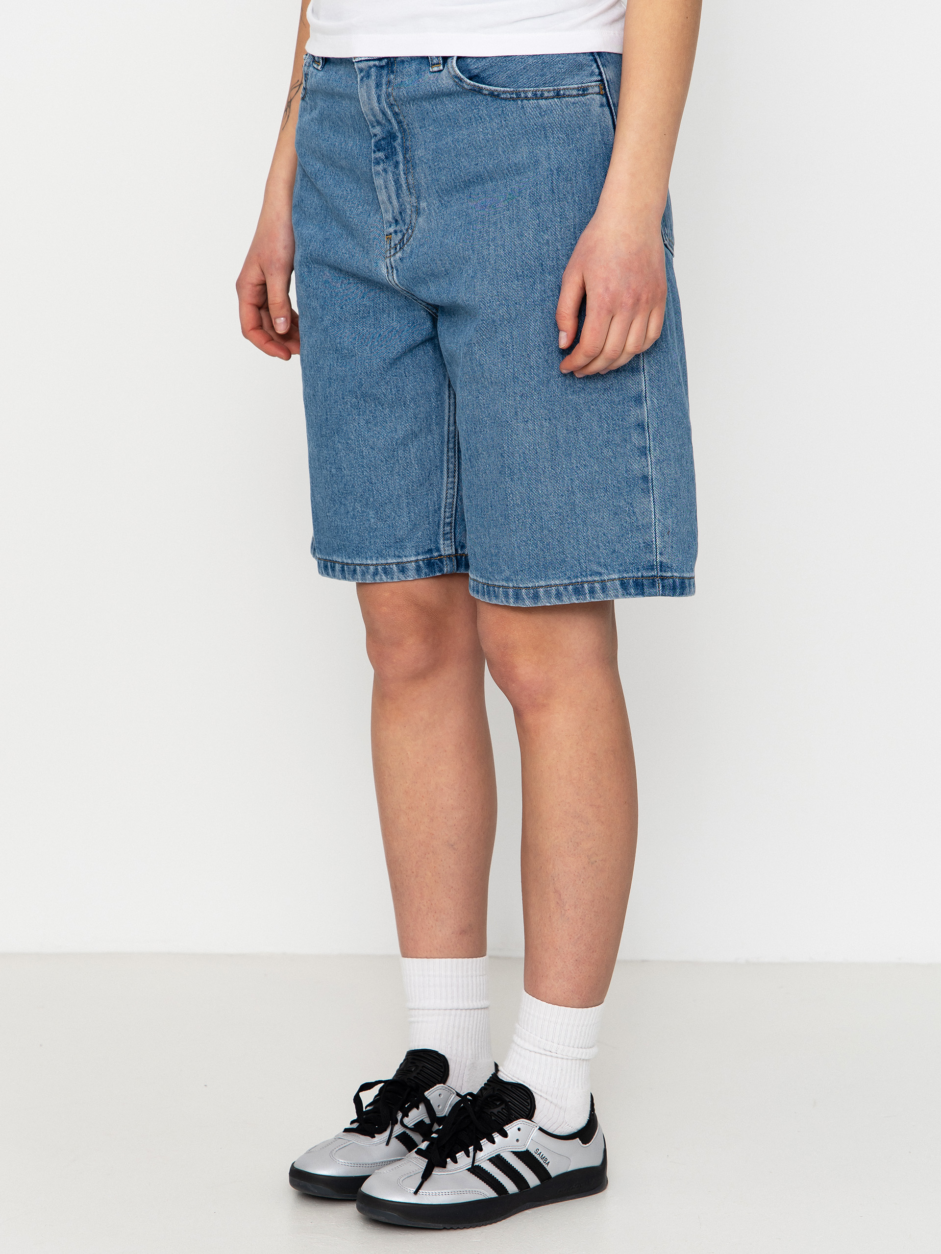 Carhartt WIP Brandon Wmn Rövidnadrág (blue stone bleached)