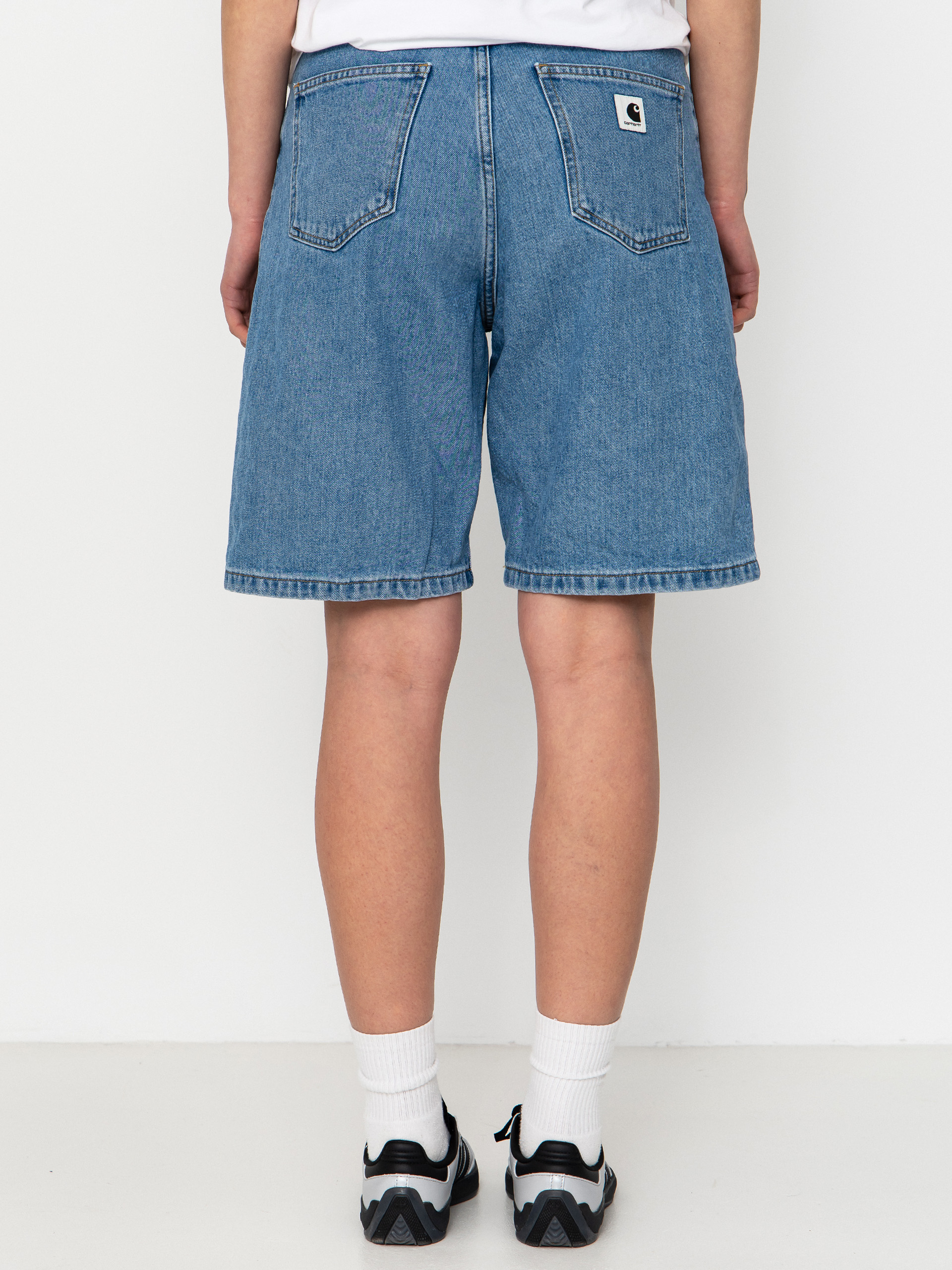 Carhartt WIP Brandon Wmn Rövidnadrág (blue stone bleached)