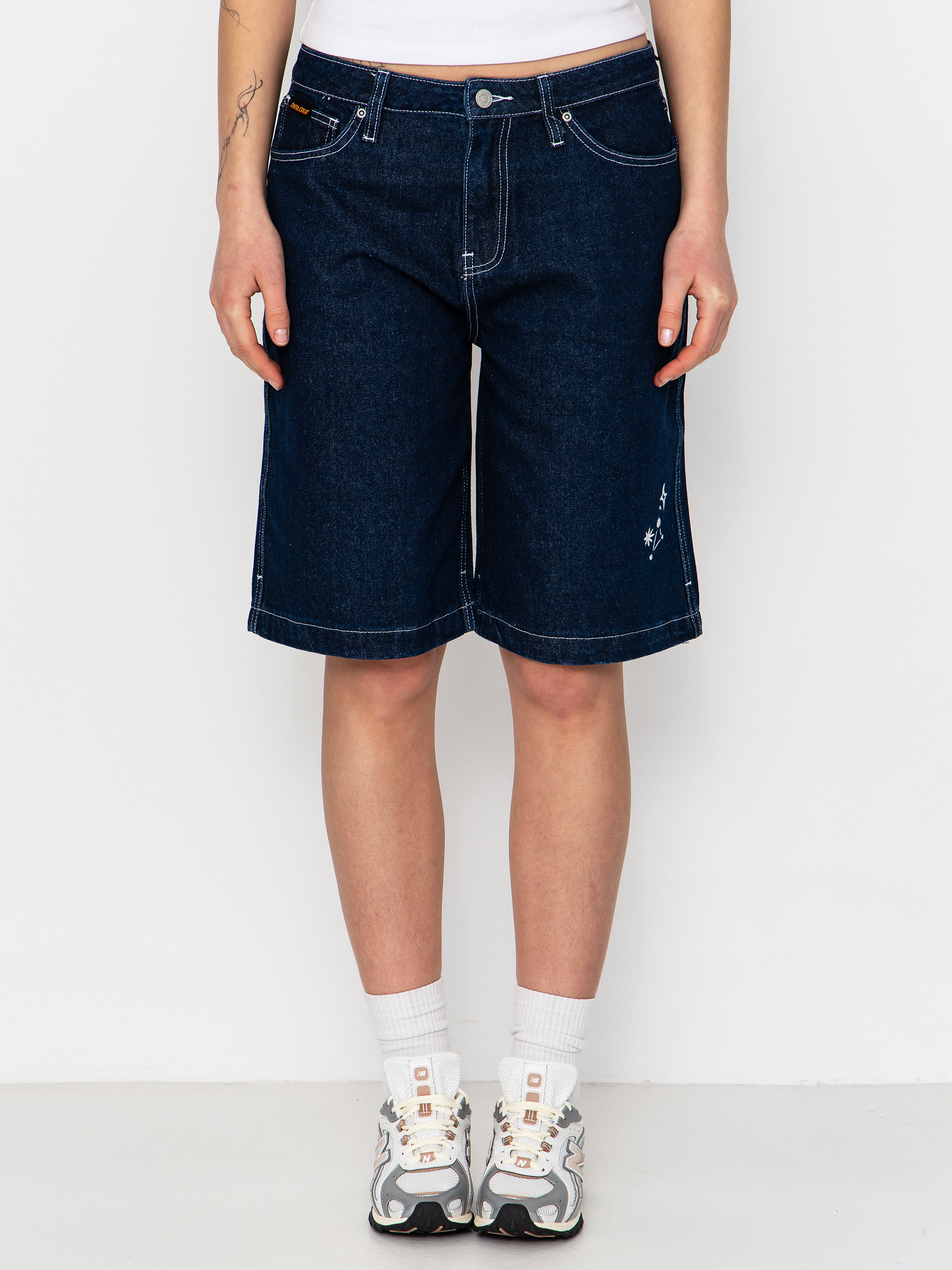 Santa Cruz Split Sun Wmn Rövidnadrág (dark denim)