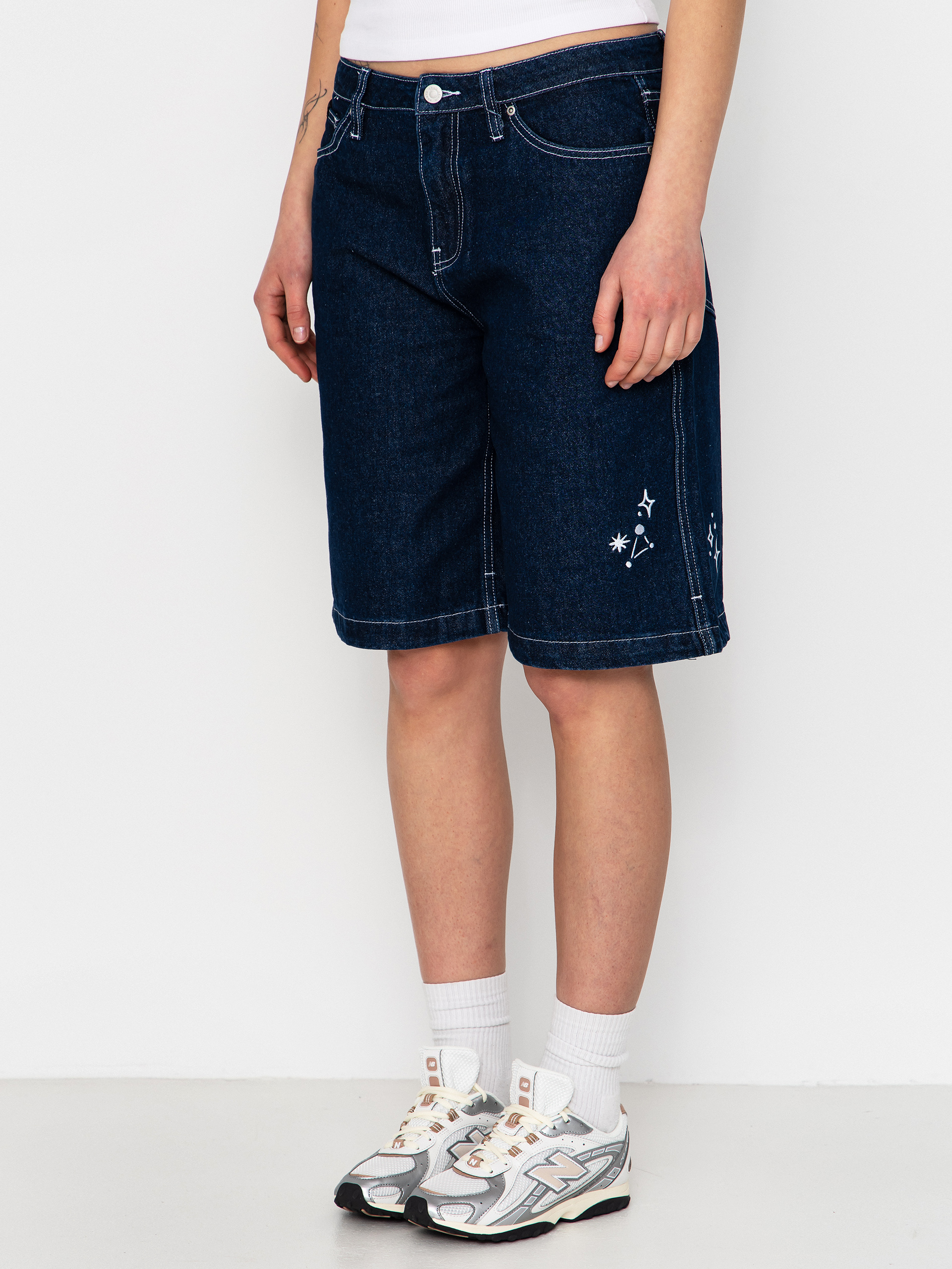 Santa Cruz Split Sun Wmn Rövidnadrág (dark denim)