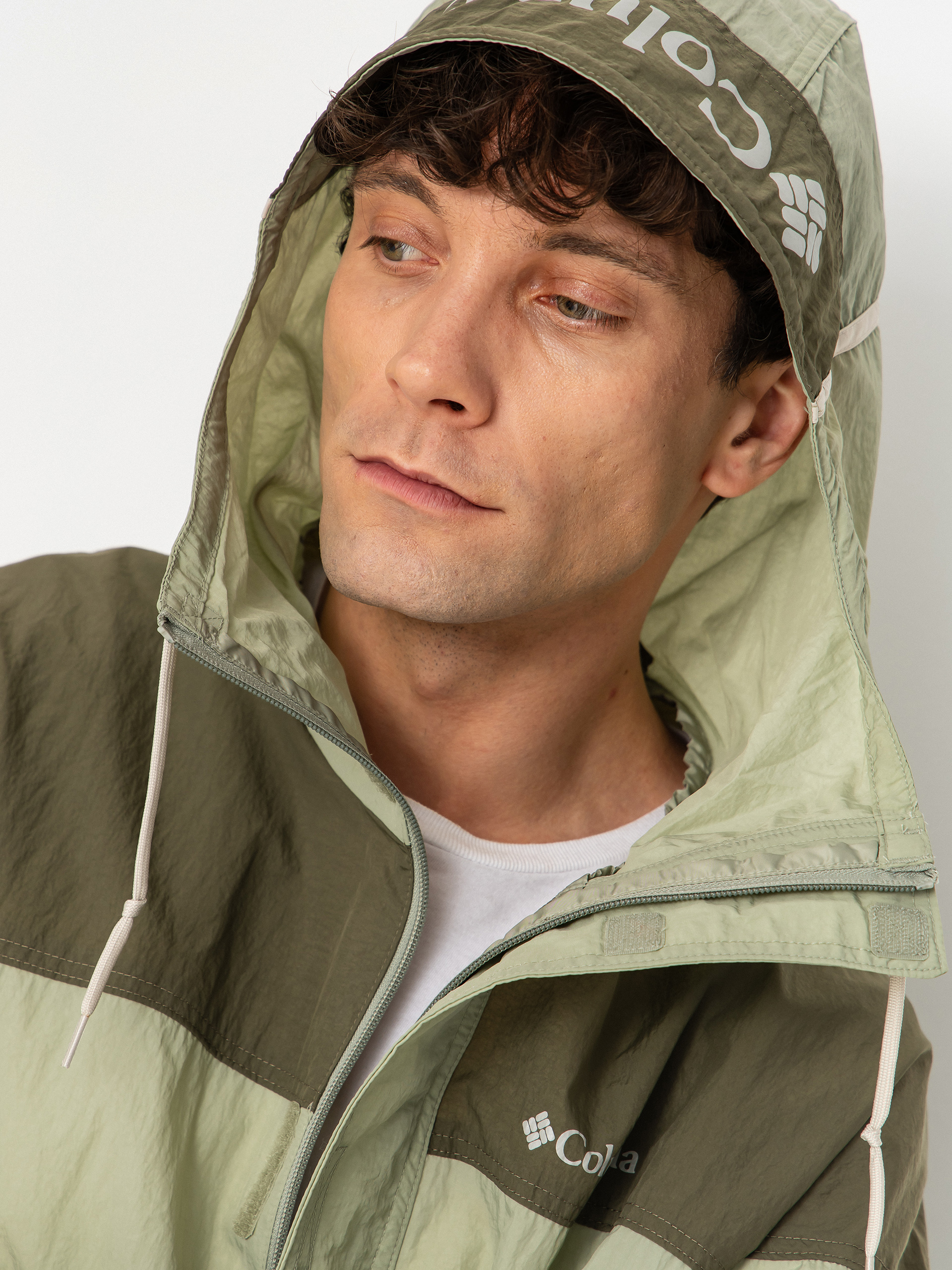 Columbia Challenger II Windbreaker Dzseki (safari/stone green)
