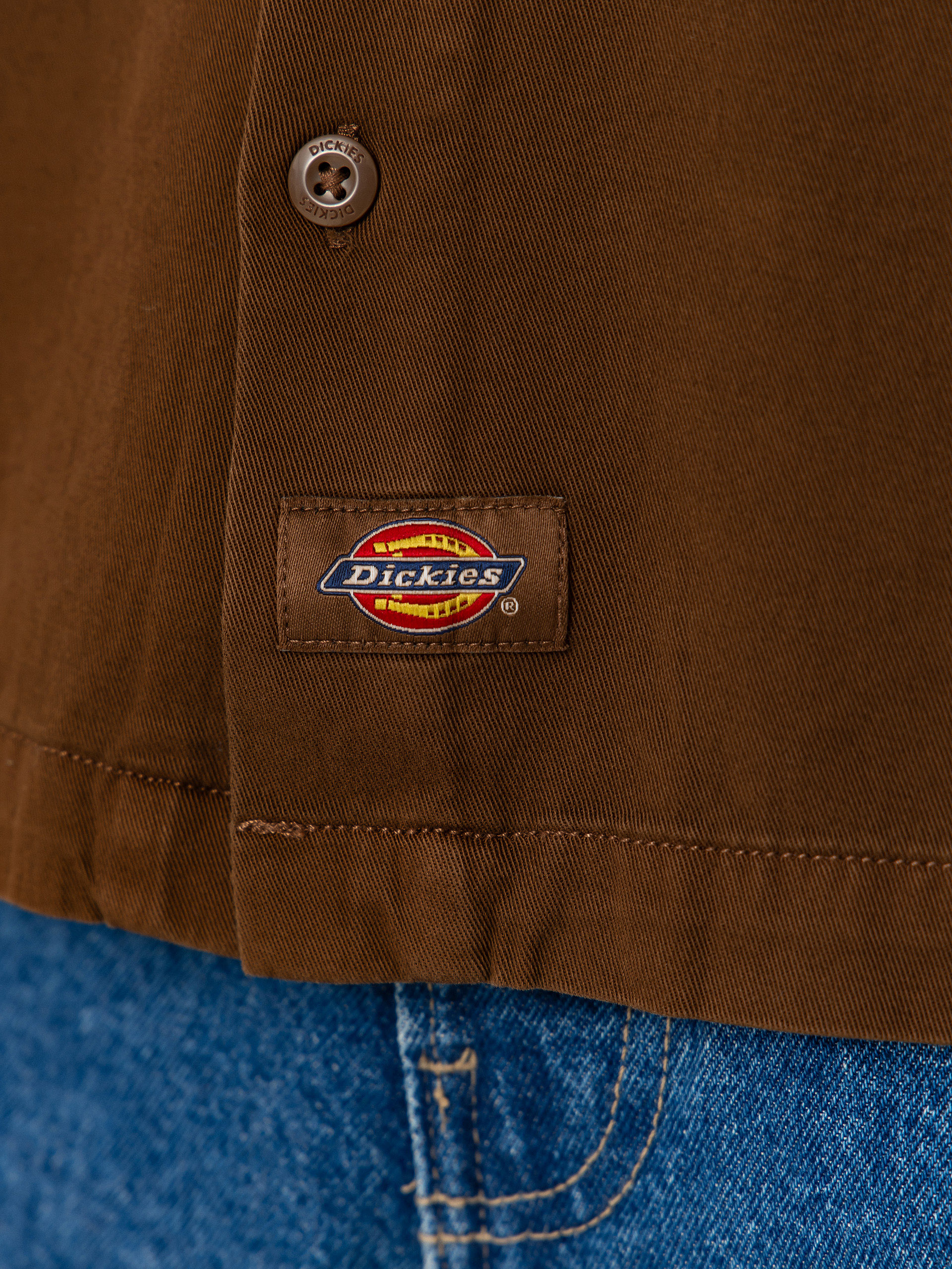 Dickies 247 Garment Dyed Work Ing (timber brown)