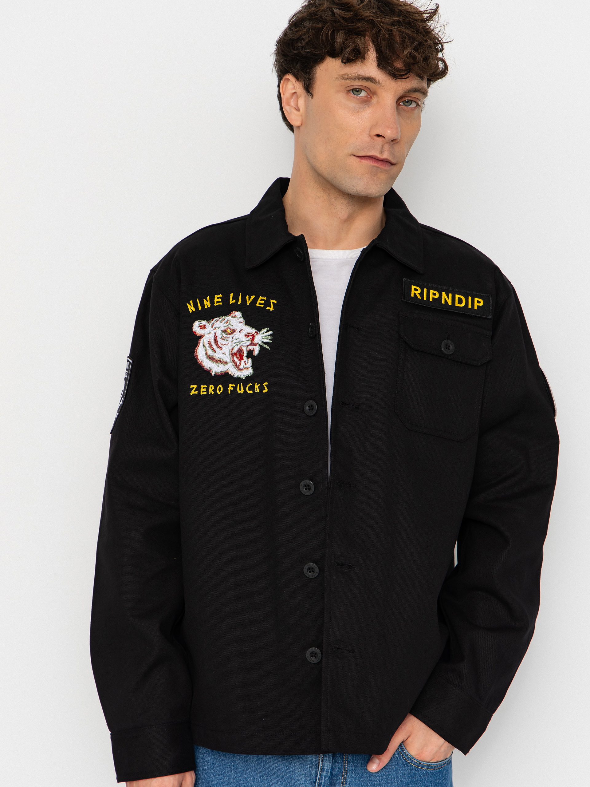 RipNDip Nine Militarty Dzseki (black)