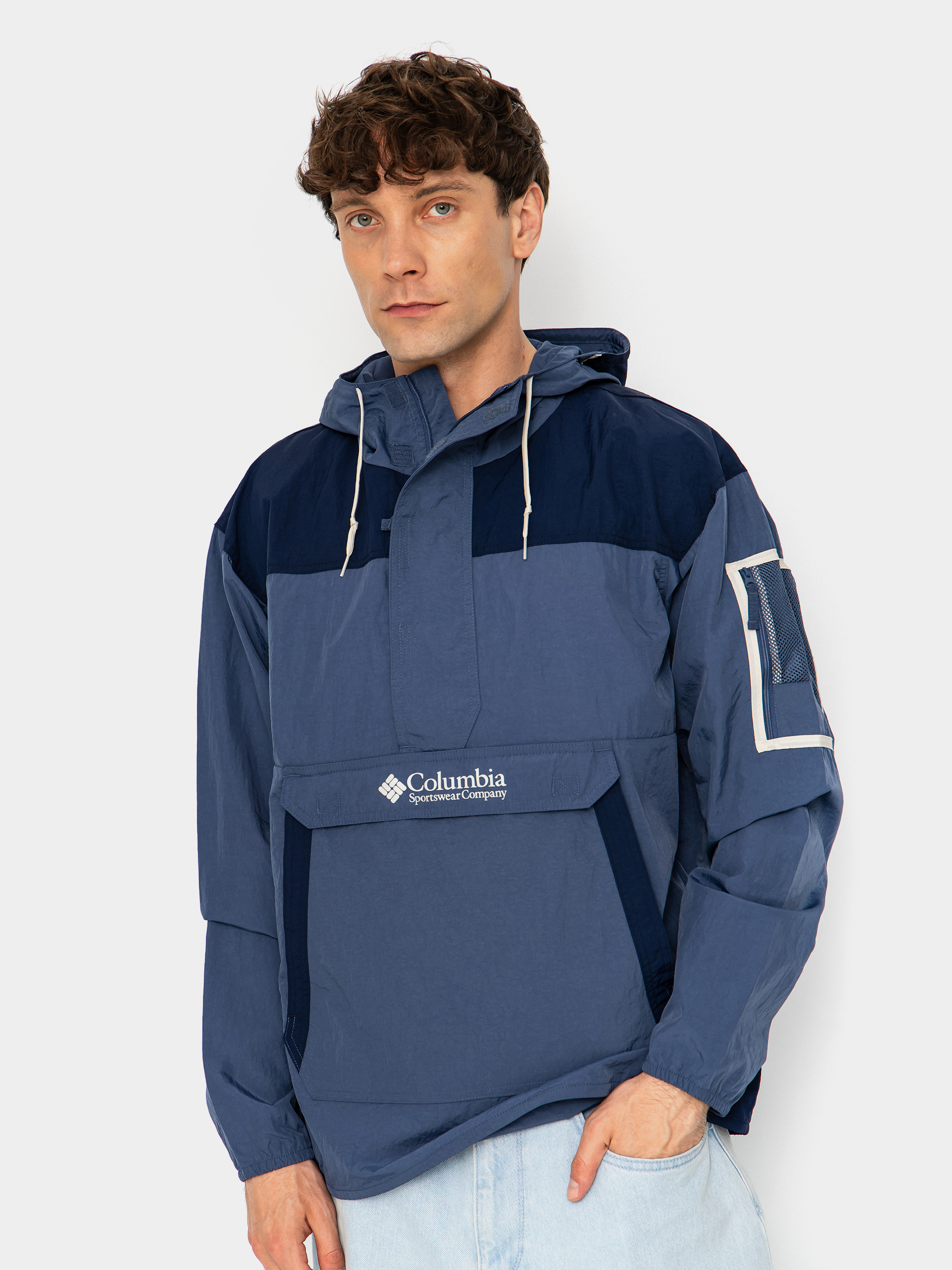 Columbia Challenger Windbreaker Anorak Dzseki (dark mountain/collegiate navy)