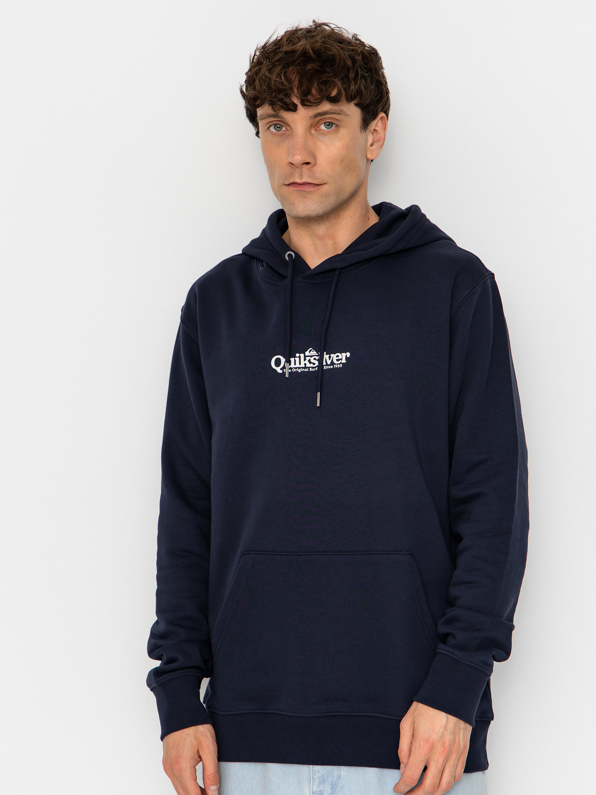 Quiksilver Fineline HD Kapucnis pulu00f3ver (dark navy)