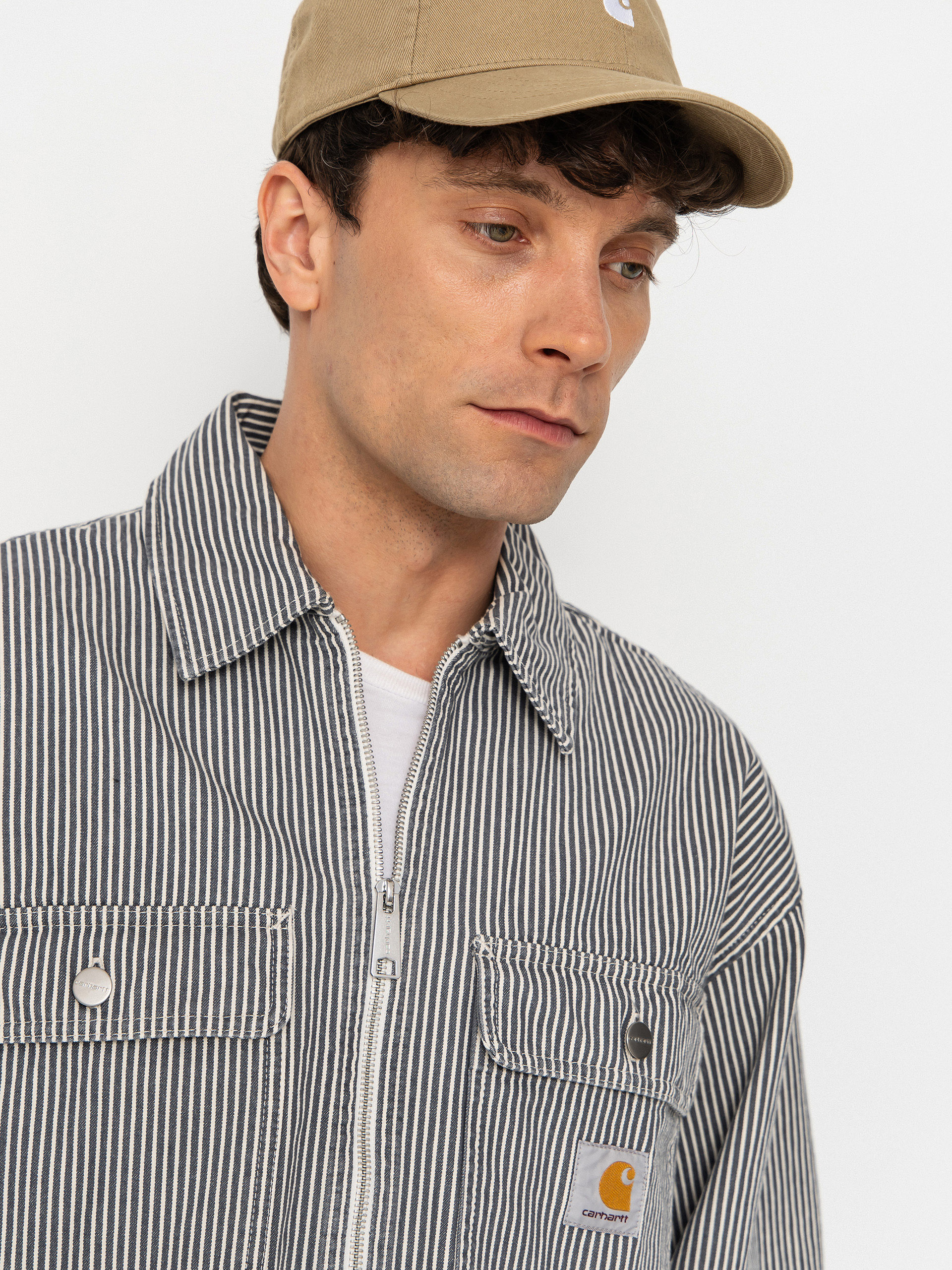 Carhartt WIP Mercer Dzseki (mercer stripe/graphite/wax)