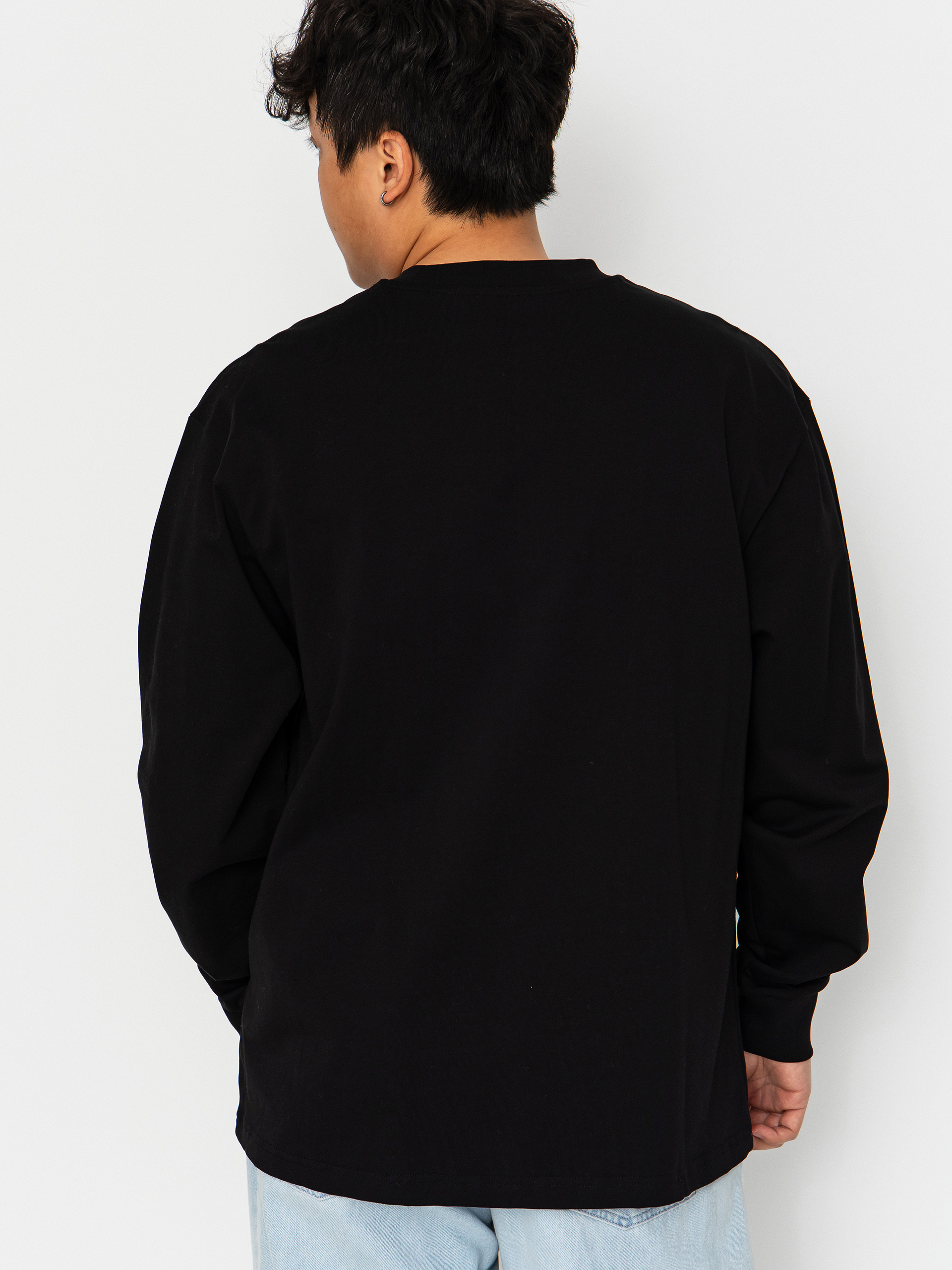 Fox Wordmark Oversized Hosszú ujjú felső (black)