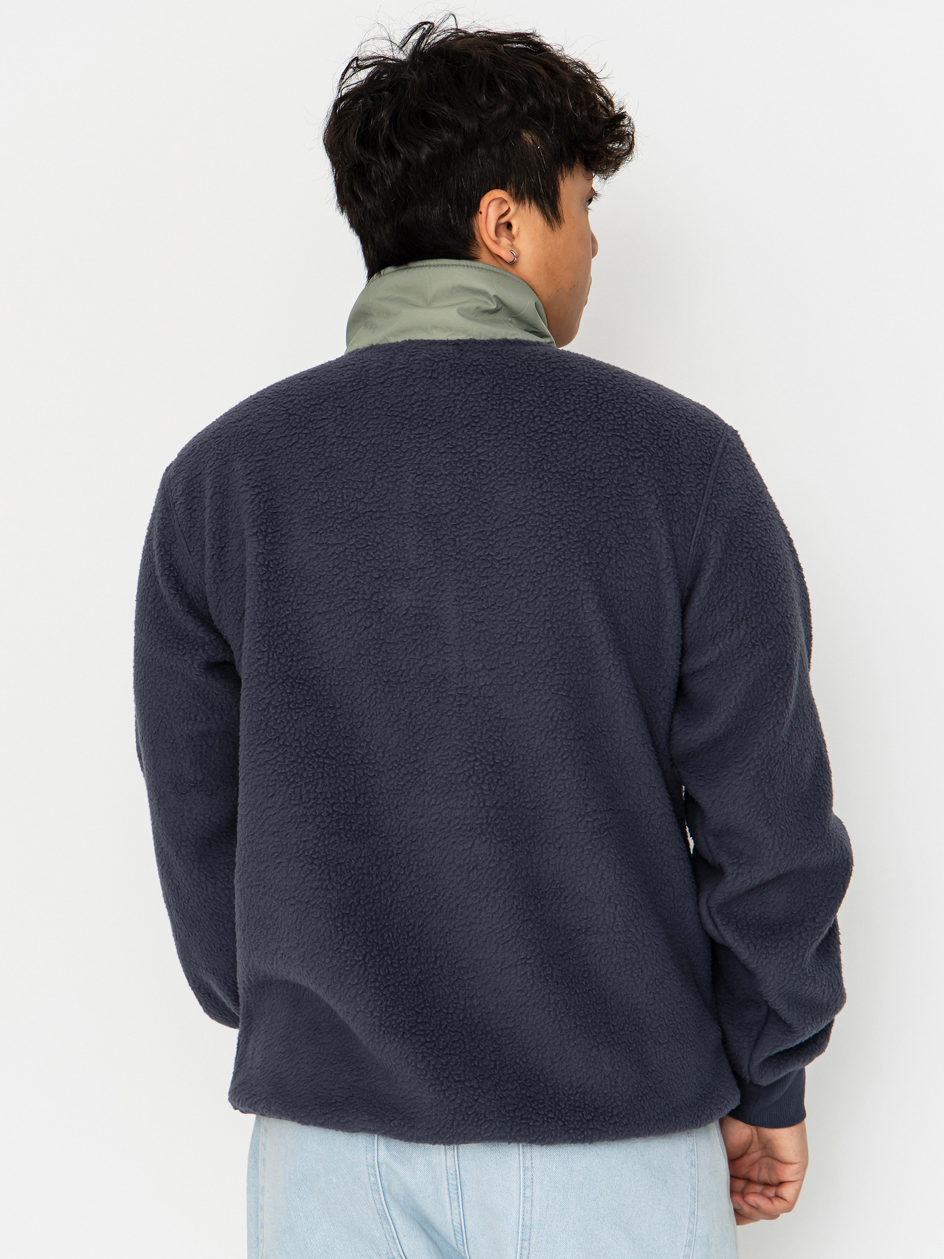 Férfi Billabong Boundary Shore Polár pulóver (ombre blue)