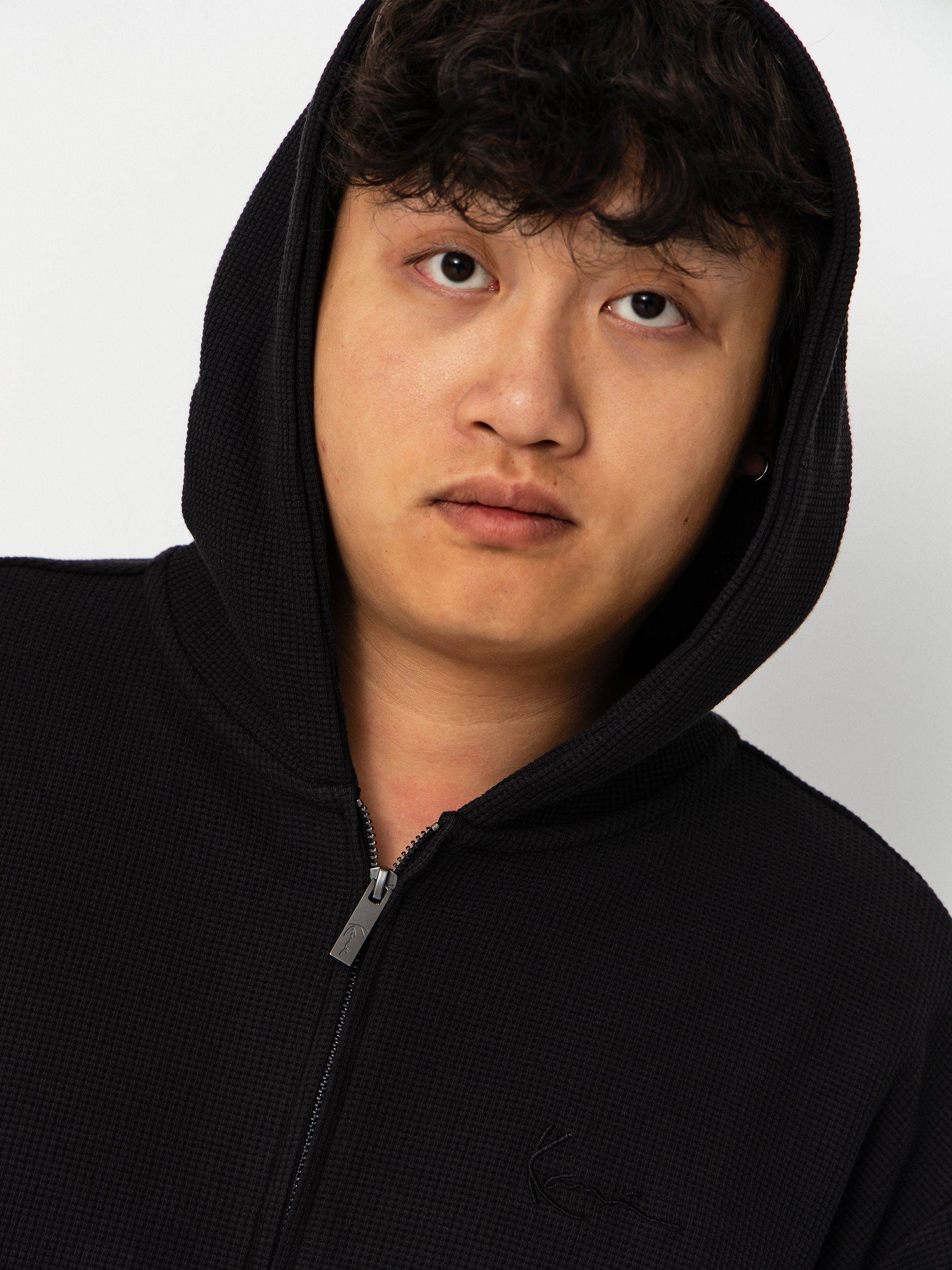 Karl Kani Signature Oversized ZHD Kapucnis pulóver (black)
