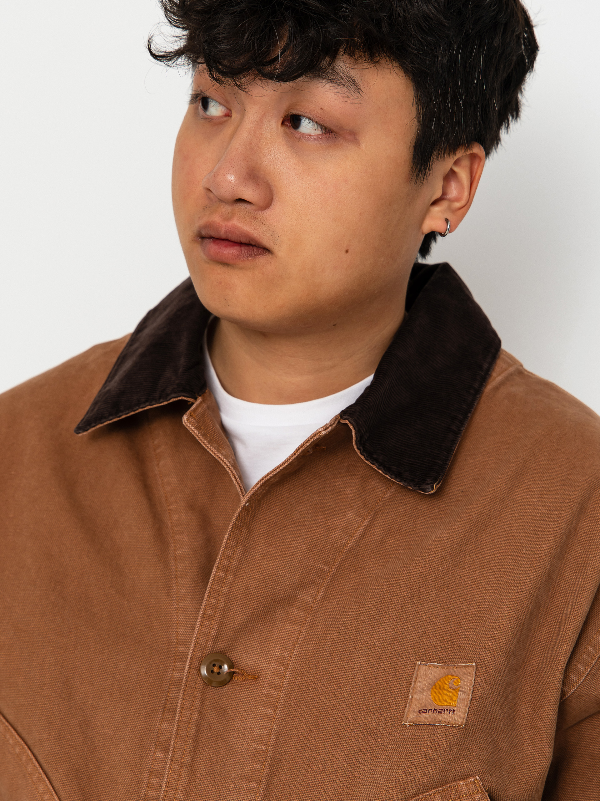 Carhartt WIP Prescott Coat Dzseki (hamilton brown/tobacco)