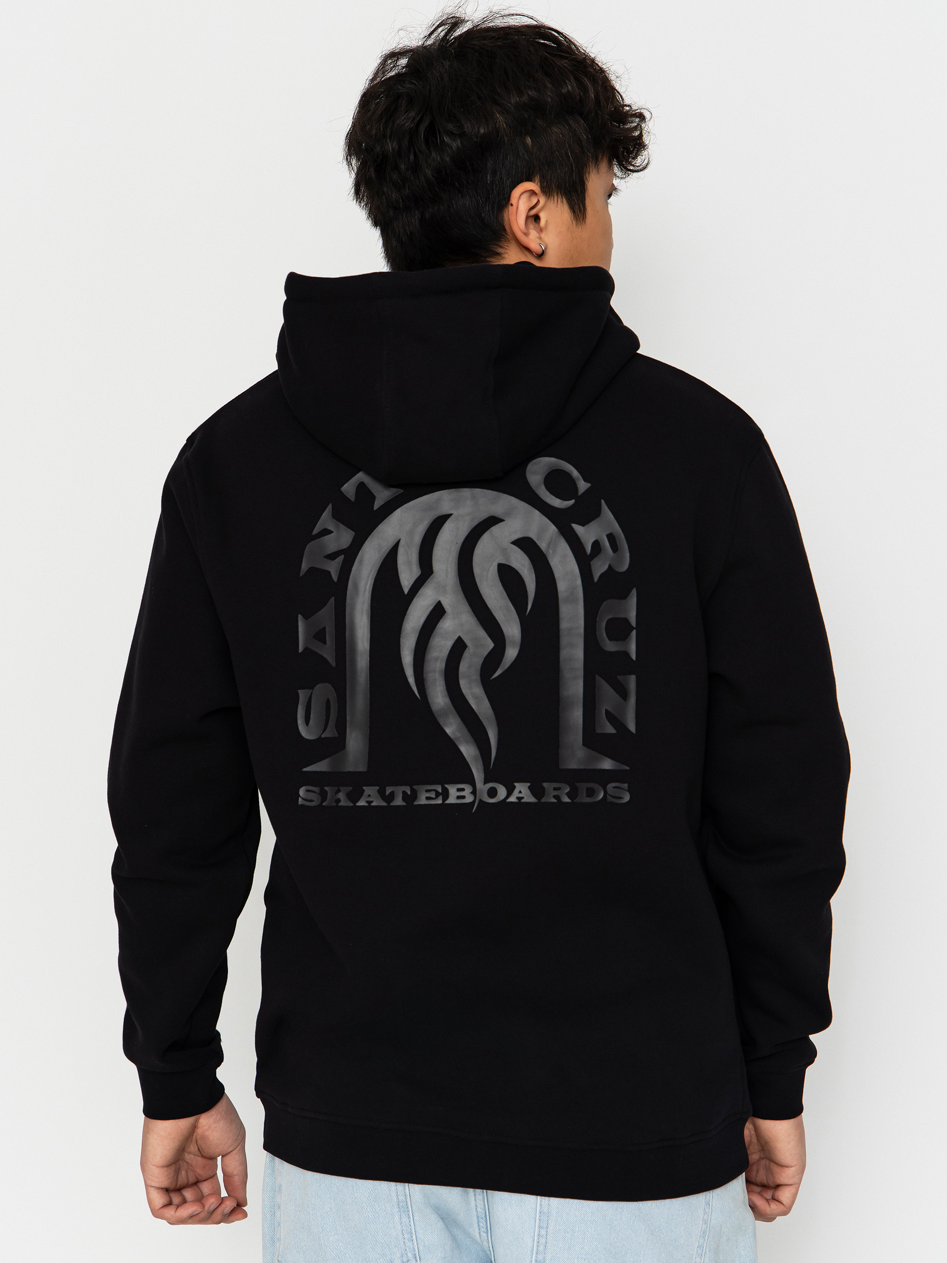Santa Cruz Dressen Tribal Arch ZHD Kapucnis pulóver (black)