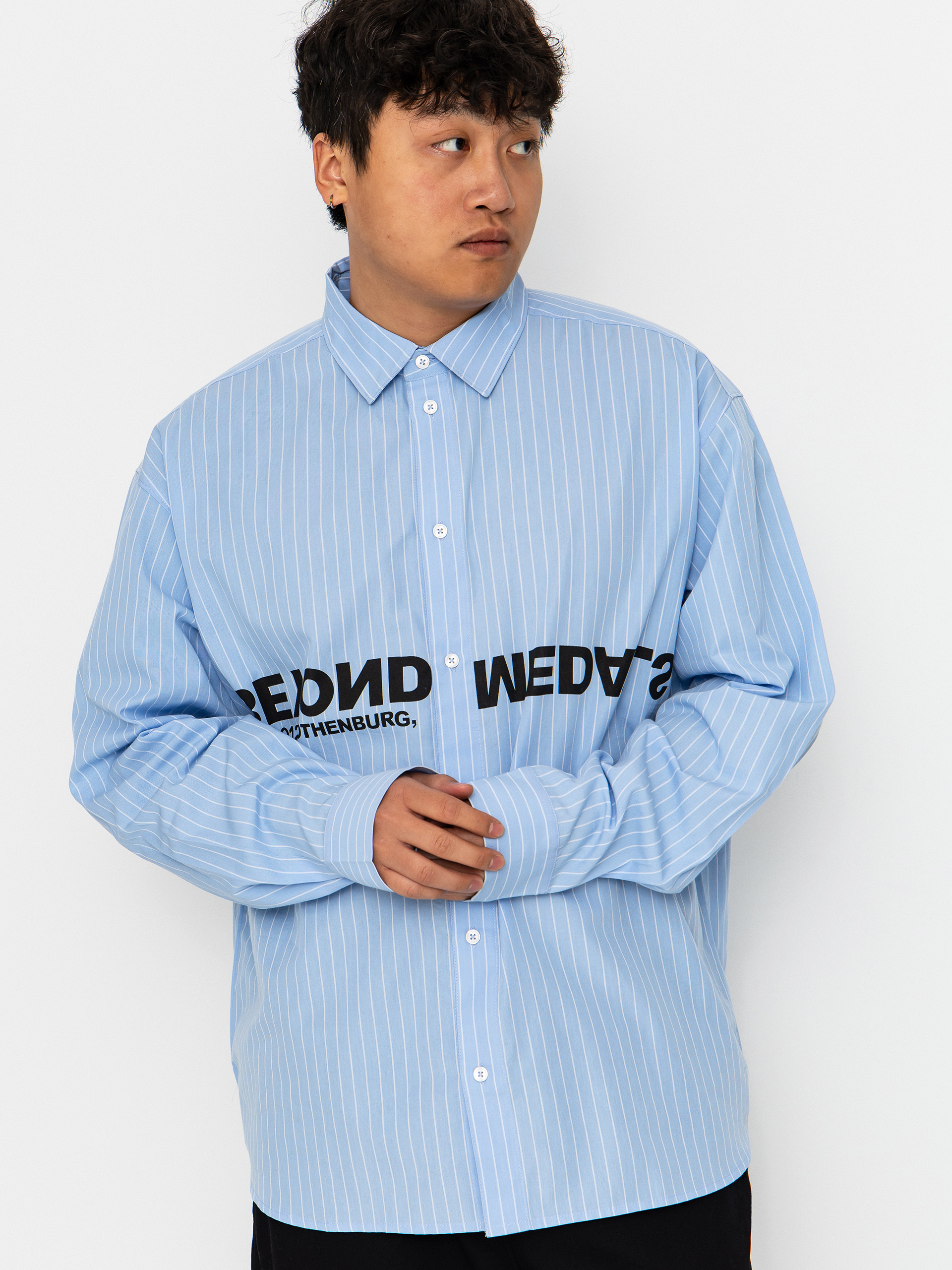 Beyond Medals Button Up Ing (l.blue)