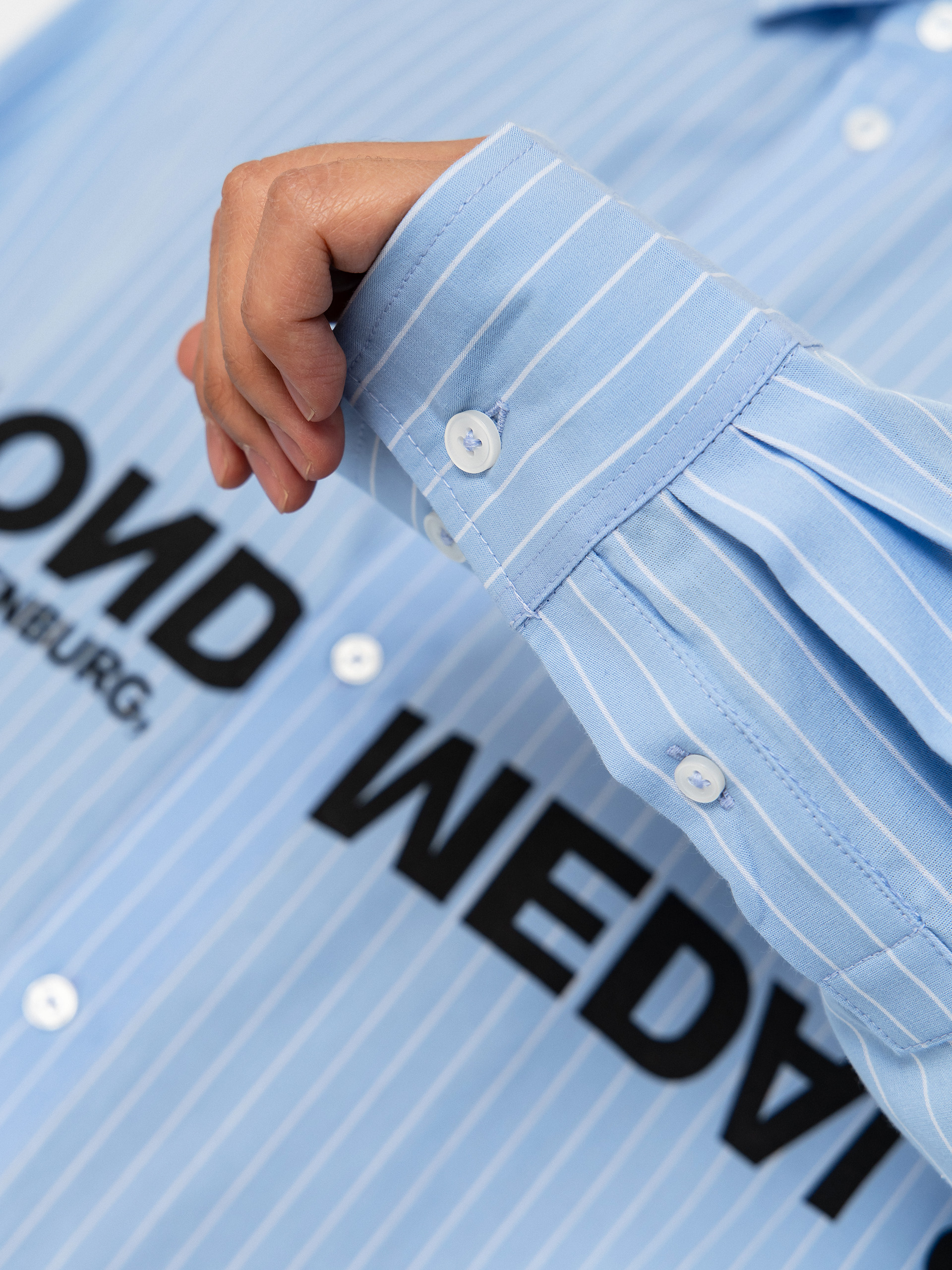 Beyond Medals Button Up Ing (l.blue)