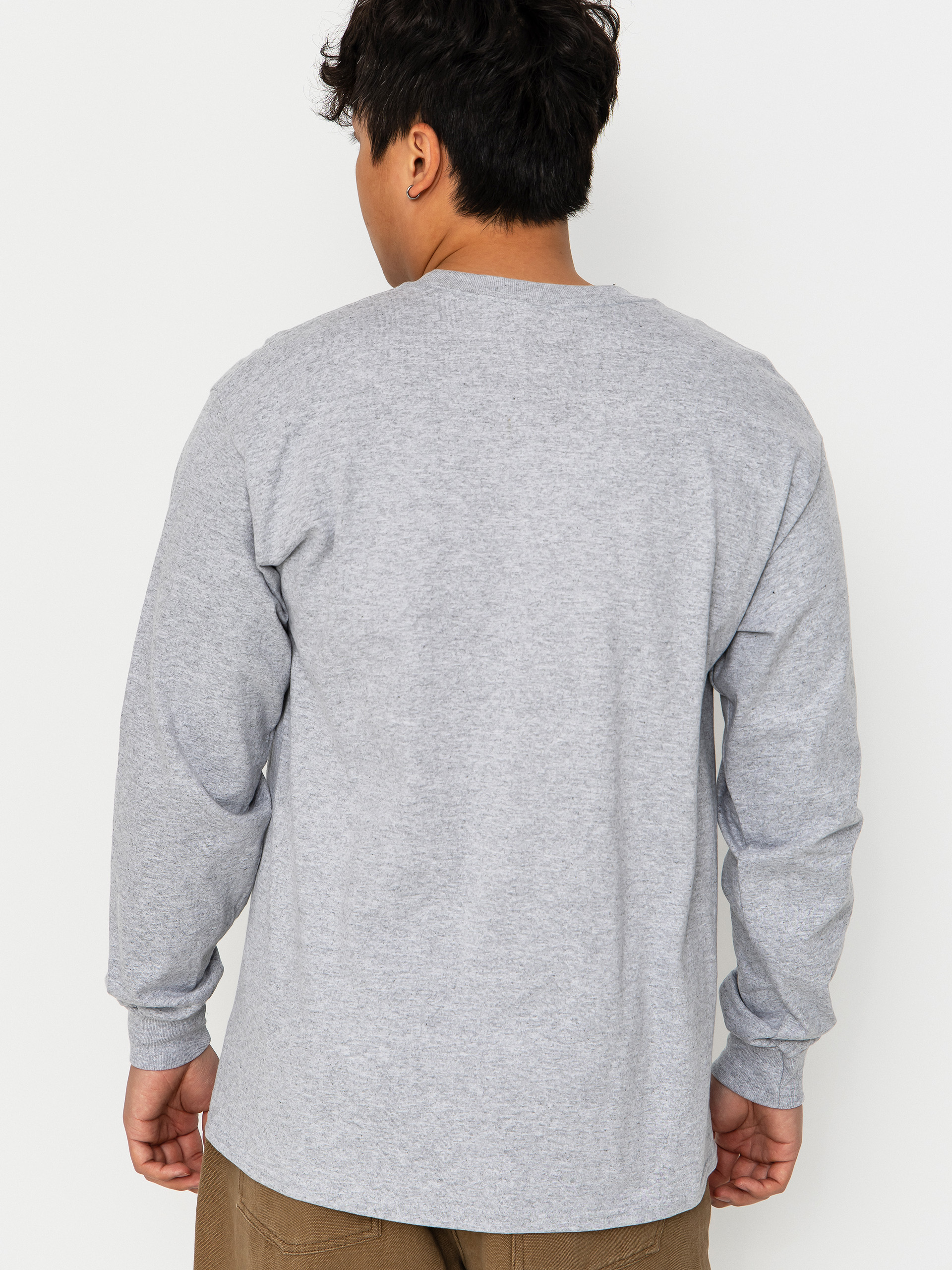 Hosszú ujjú felső Spitfire Team Bighead (sport grey w/red black white print)