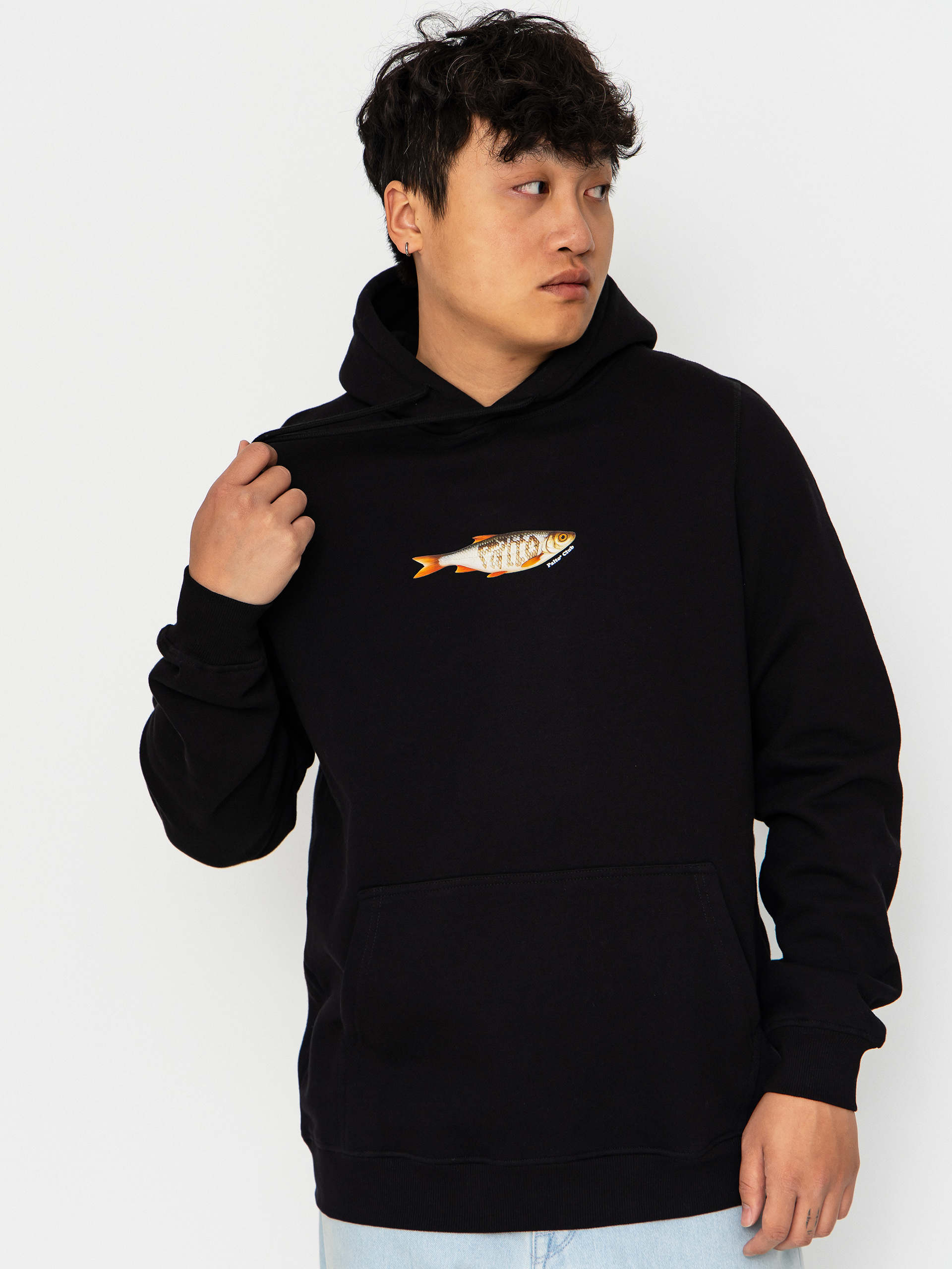 Palto Lure HD Kapucnis pulóver (black)