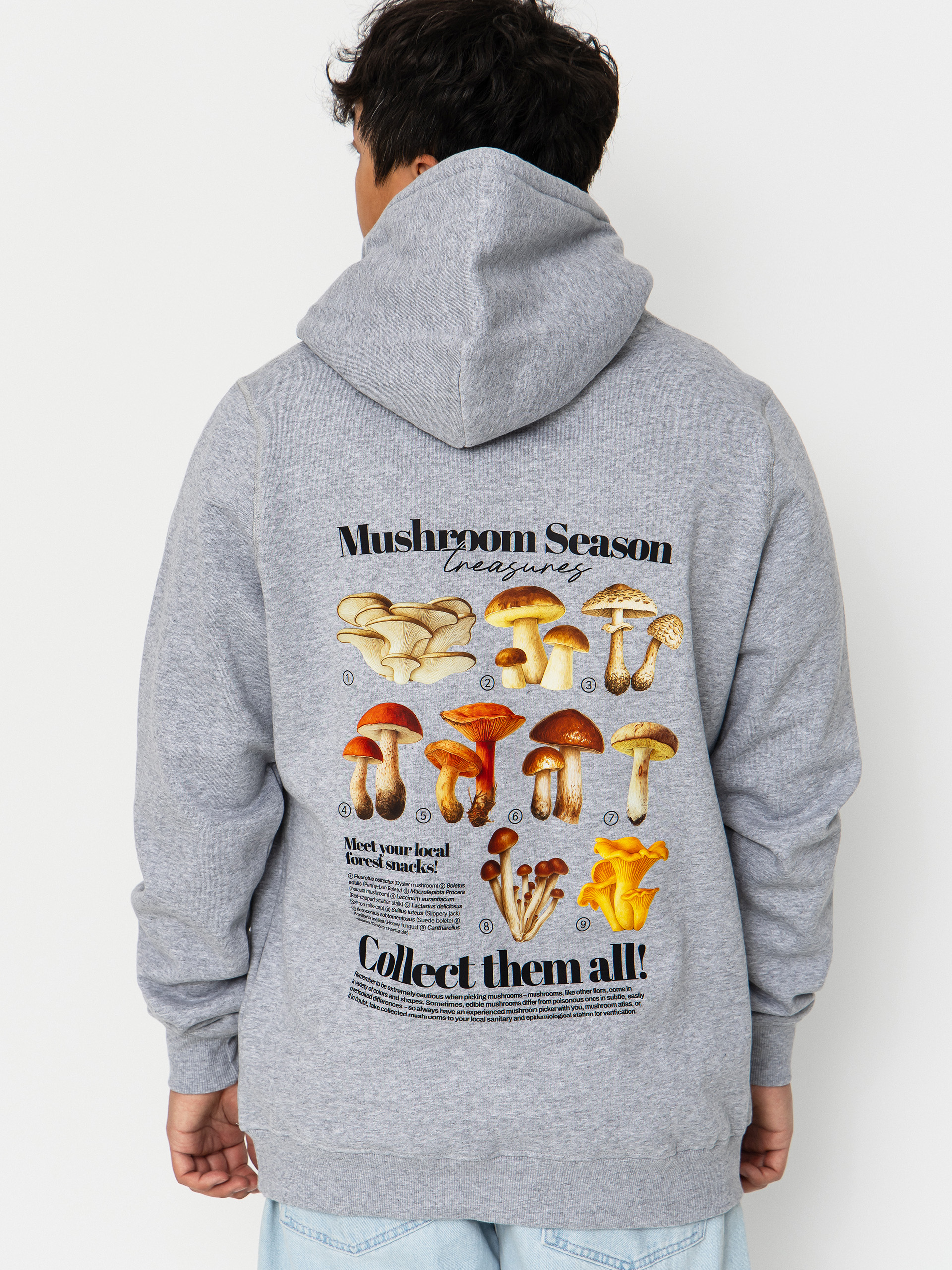 Palto Mushroom Hunter HD Kapucnis pulu00f3ver (grey)