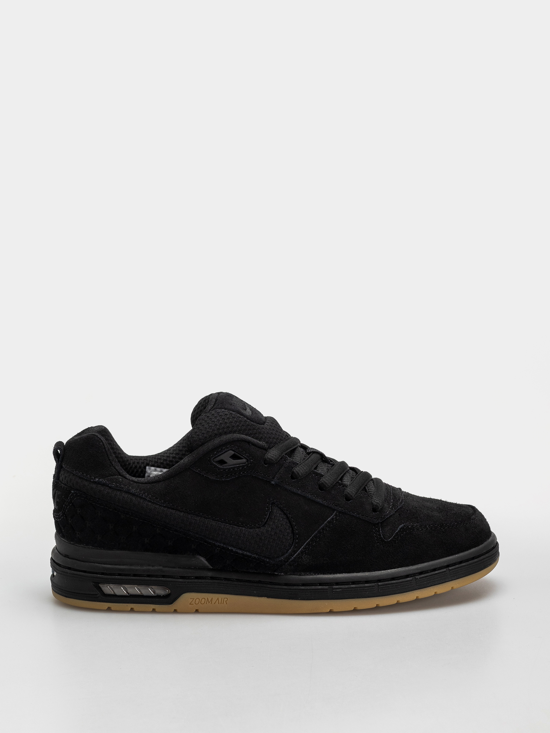 Nike SB Paul Rodriguez Zoom Air Low Cipők (black/black/black/gum light brown)