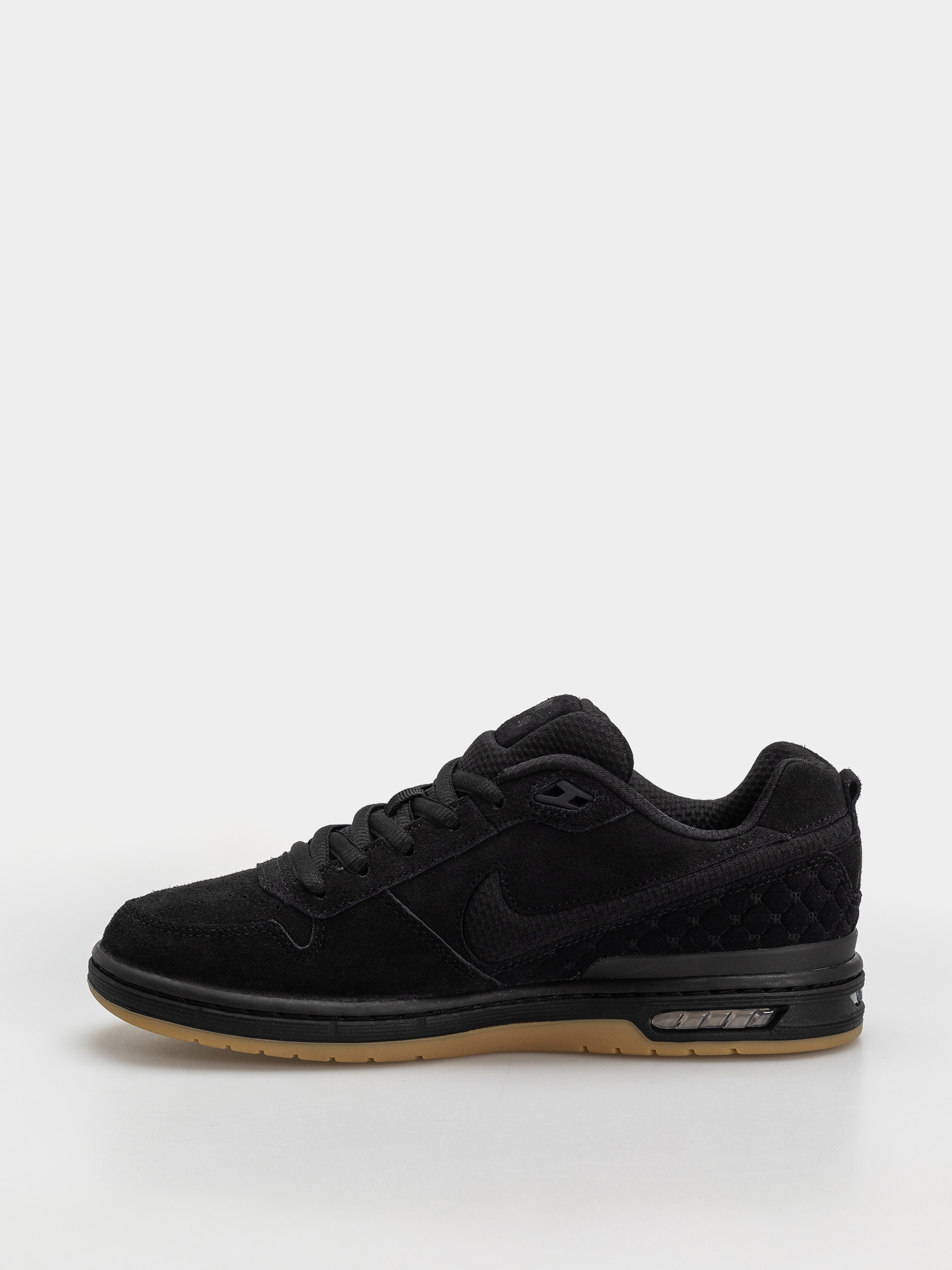 Nike SB Paul Rodriguez Zoom Air Low Cipők (black/black/black/gum light brown)