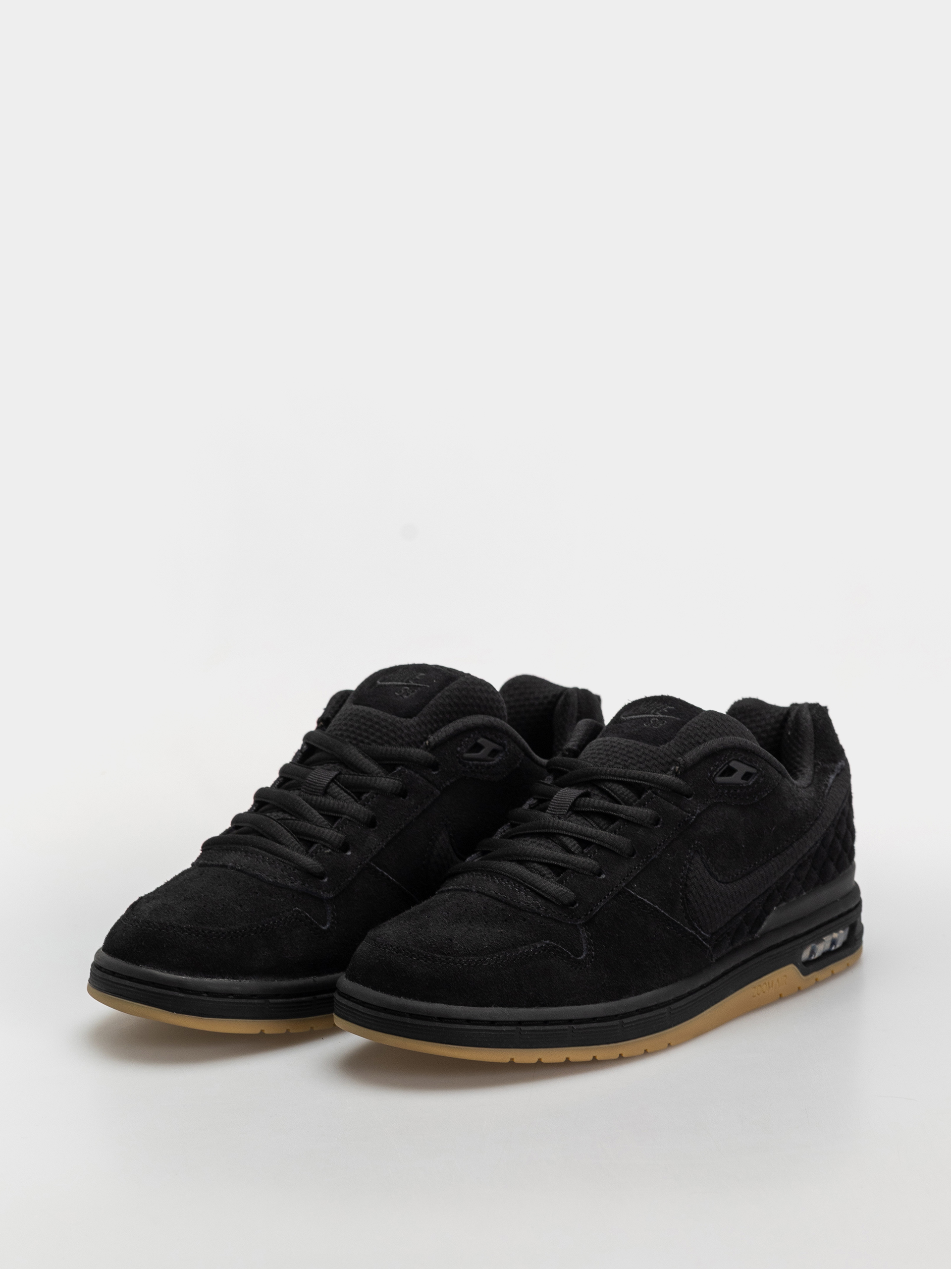 Nike SB Paul Rodriguez Zoom Air Low Cipők (black/black/black/gum light brown)