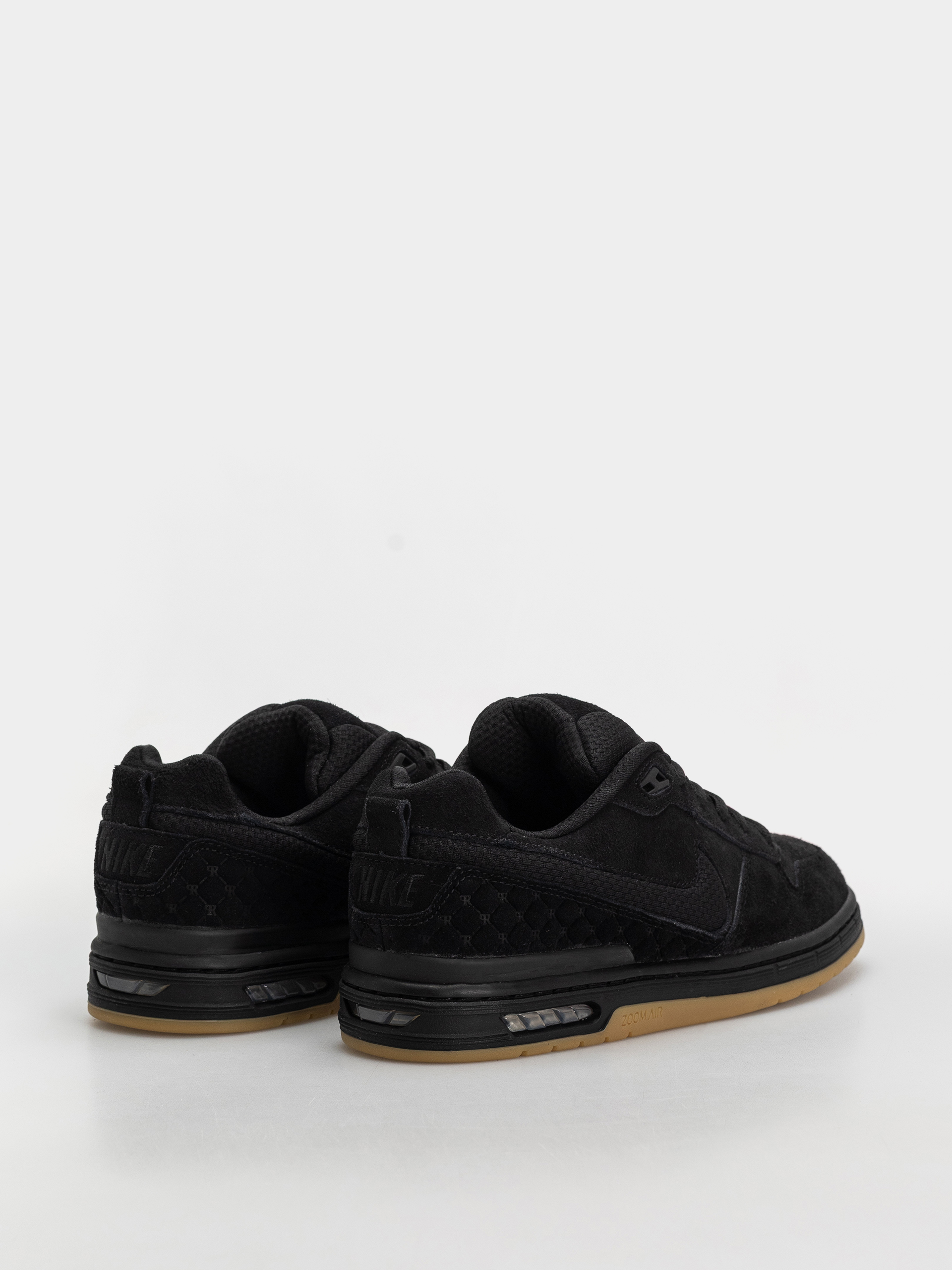 Nike SB Paul Rodriguez Zoom Air Low Cipők (black/black/black/gum light brown)