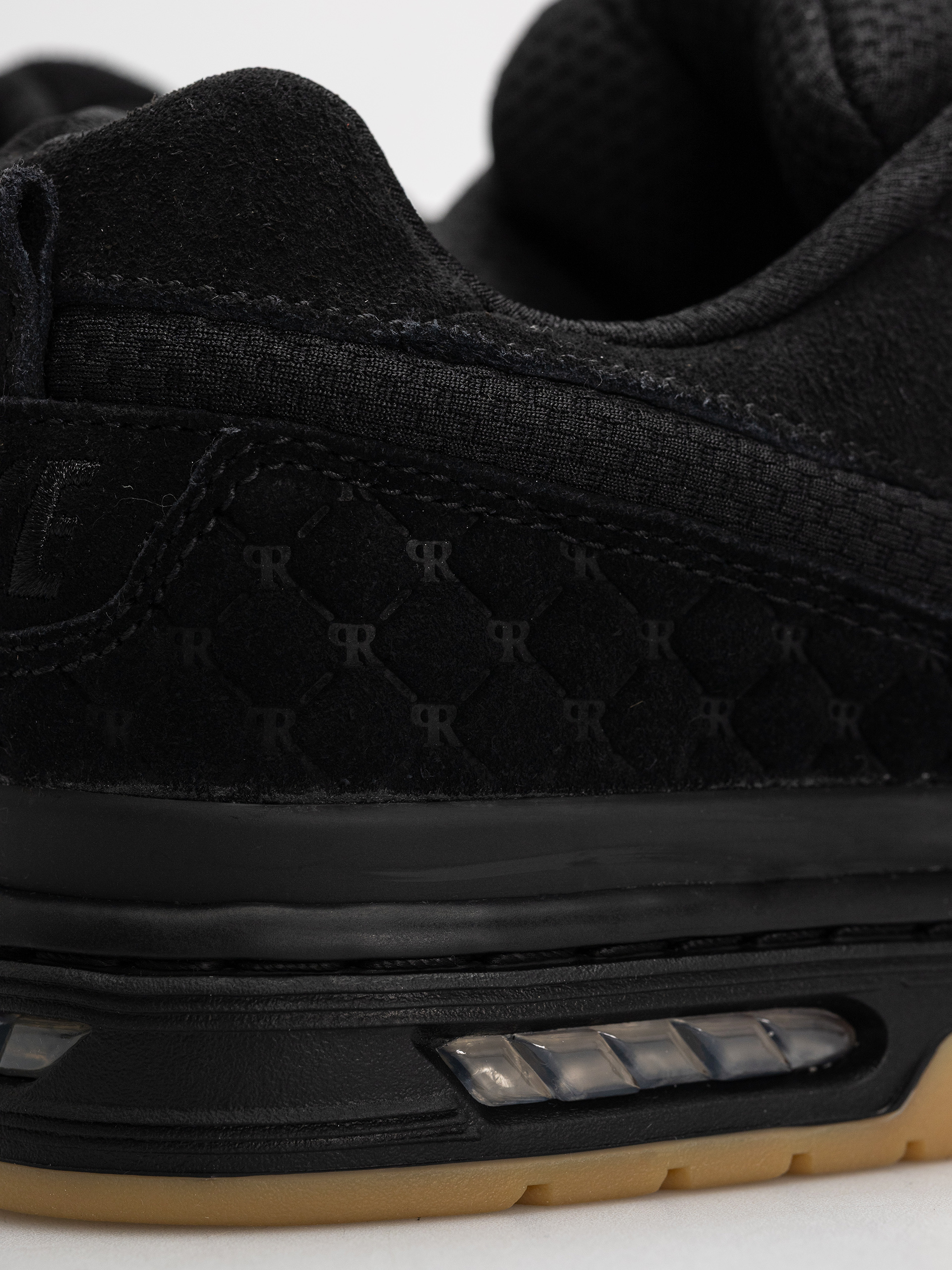 Nike SB Paul Rodriguez Zoom Air Low Cipők (black/black/black/gum light brown)