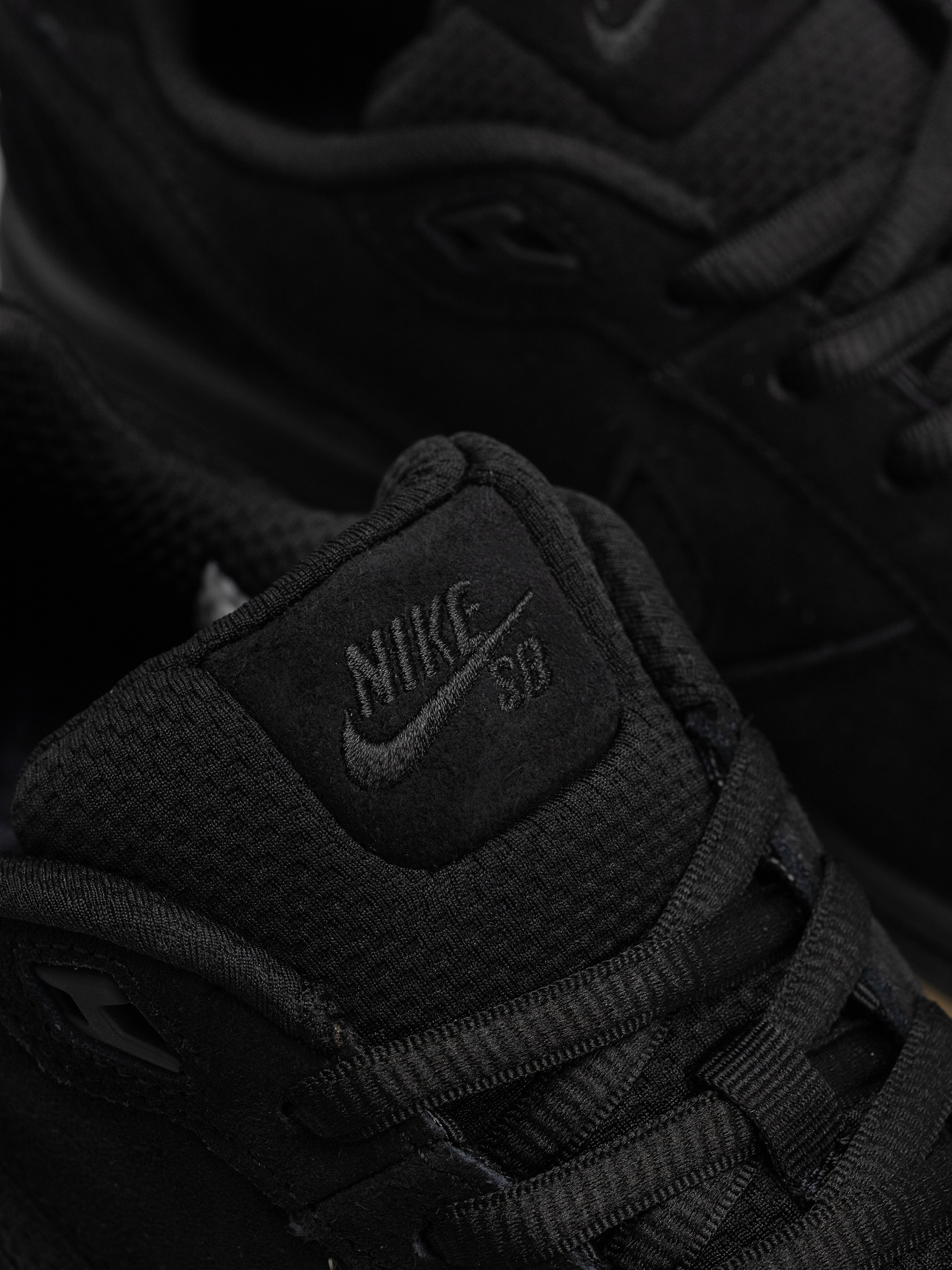 Nike SB Paul Rodriguez Zoom Air Low Cipők (black/black/black/gum light brown)