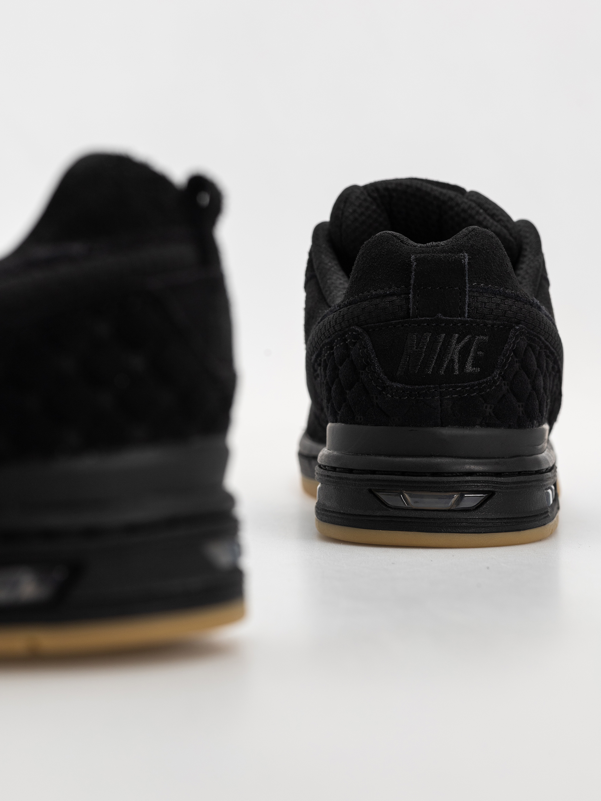 Nike SB Paul Rodriguez Zoom Air Low Cipők (black/black/black/gum light brown)